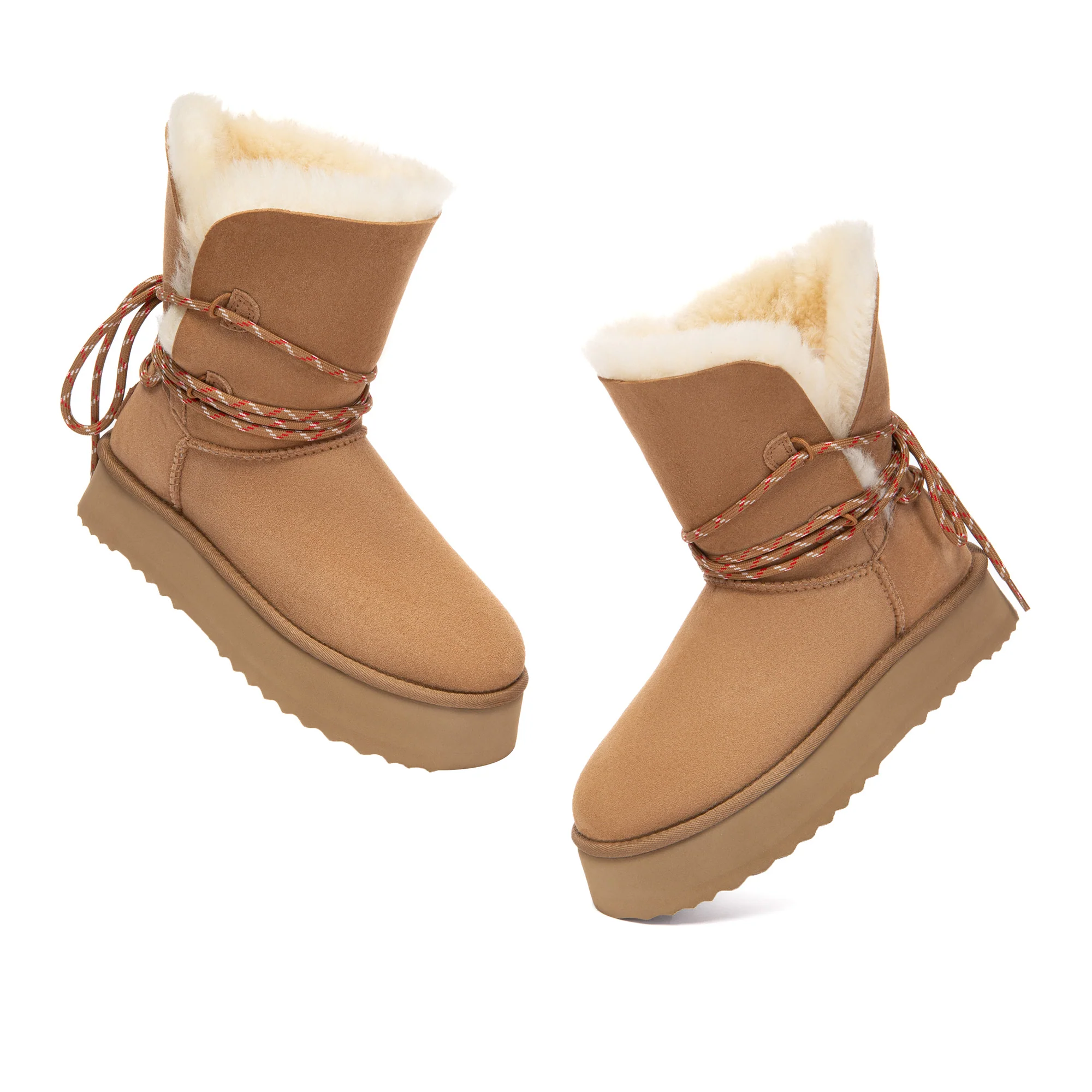 Carmen Versatile Strap Platform UGG Boots - Image 5