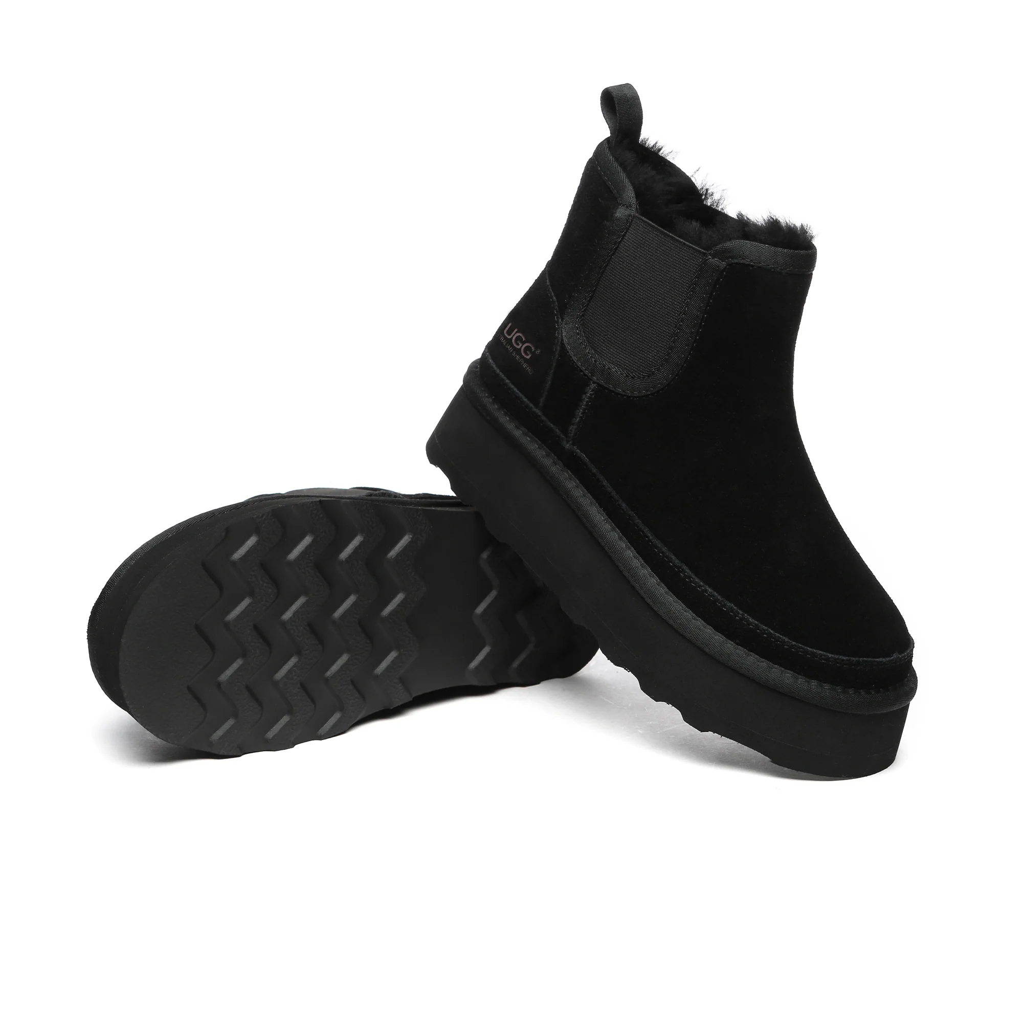 Chelsea UGG Platform Boots - Image 10