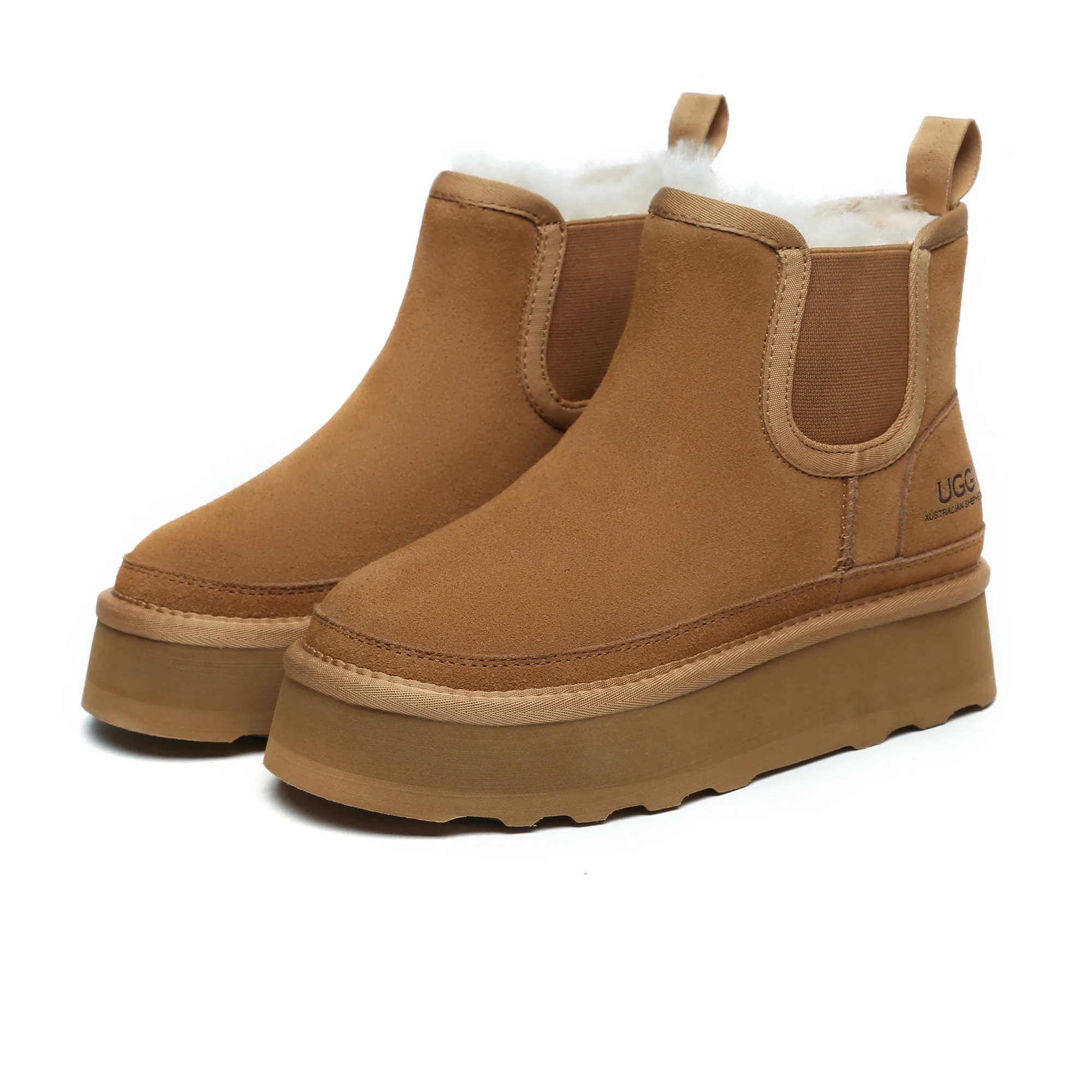 Chelsea UGG Platform Boots - Image 4