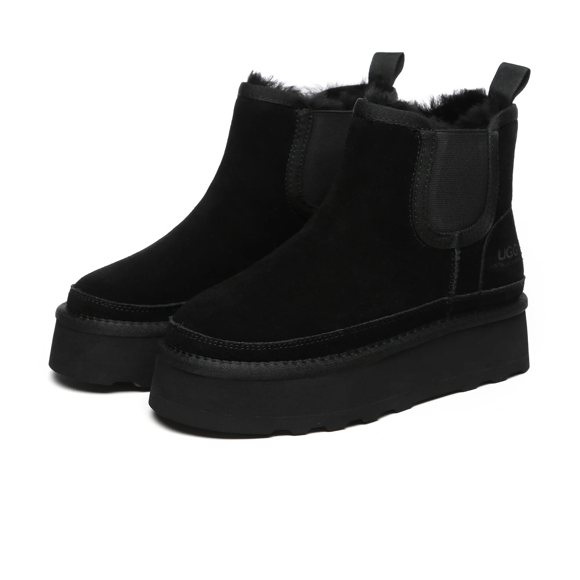Chelsea UGG Platform Boots - Image 9