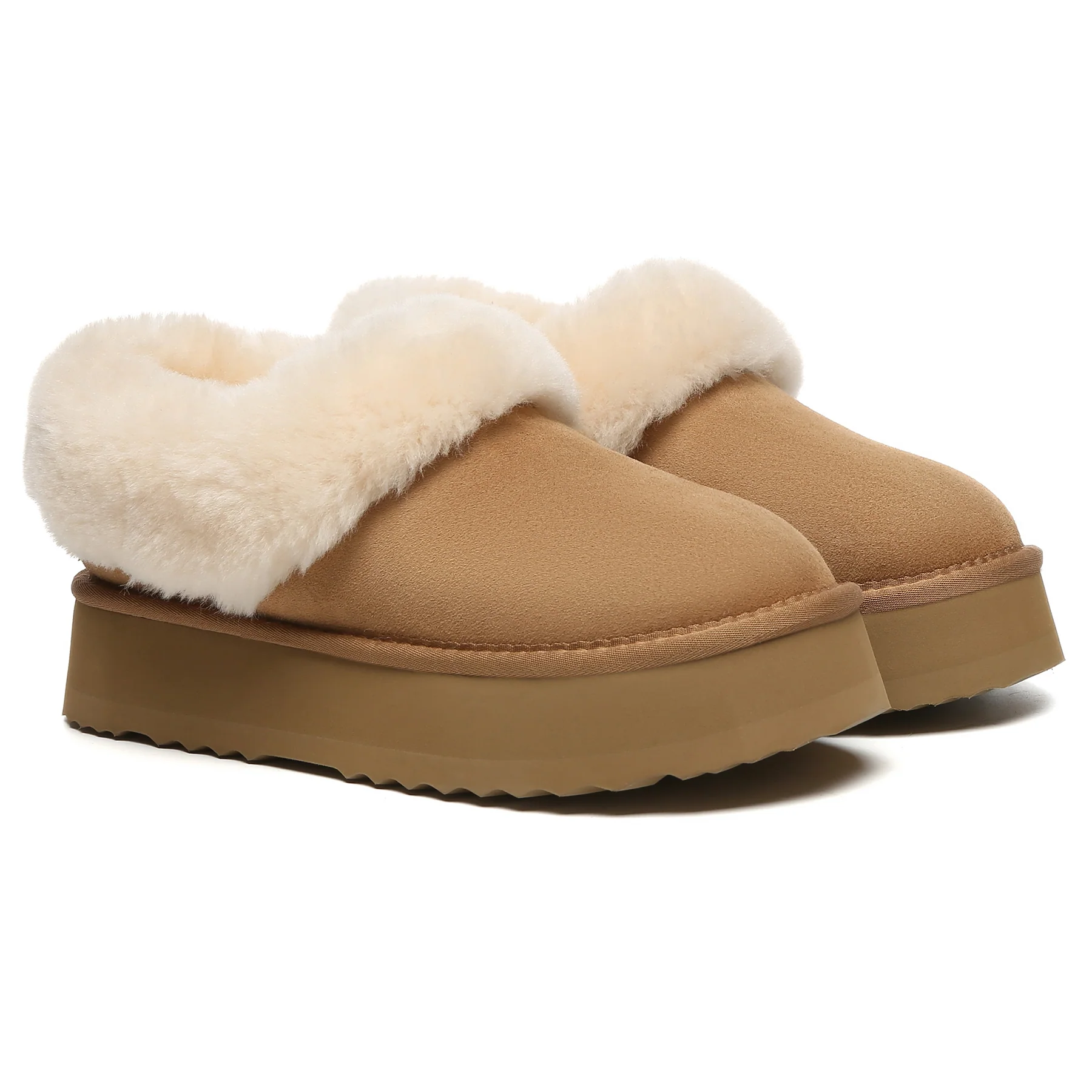 Claire UGG Platform Ankle Slippers - Image 11