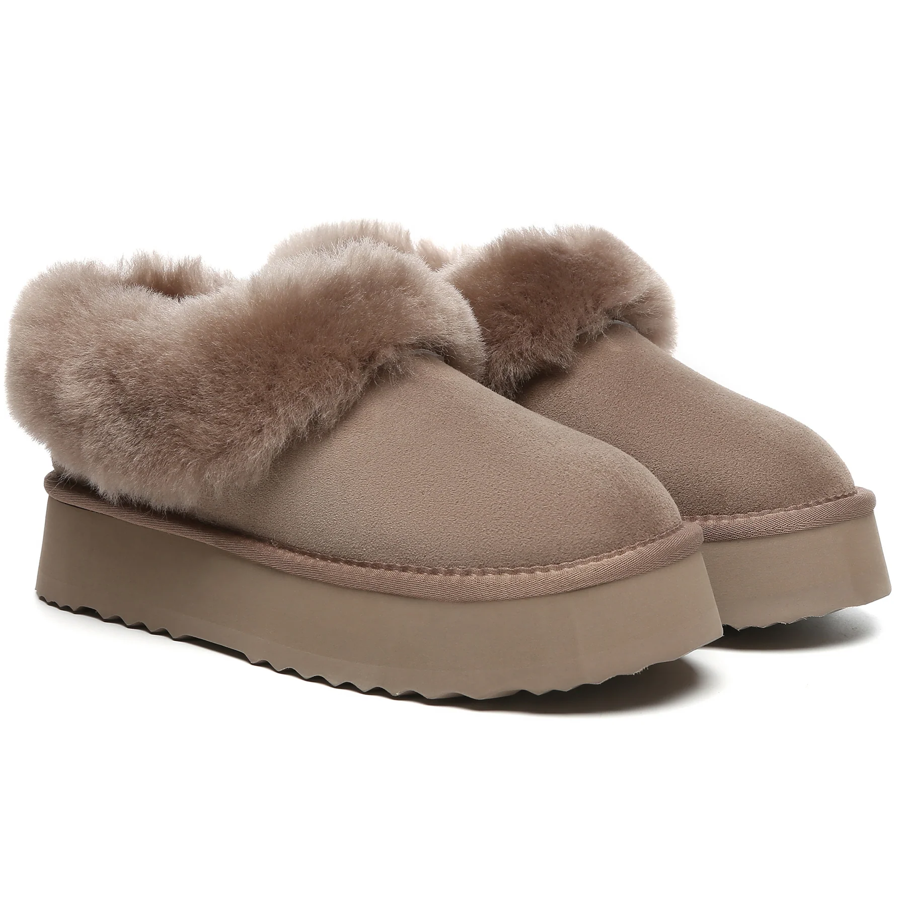 Claire UGG Platform Ankle Slippers - Image 18