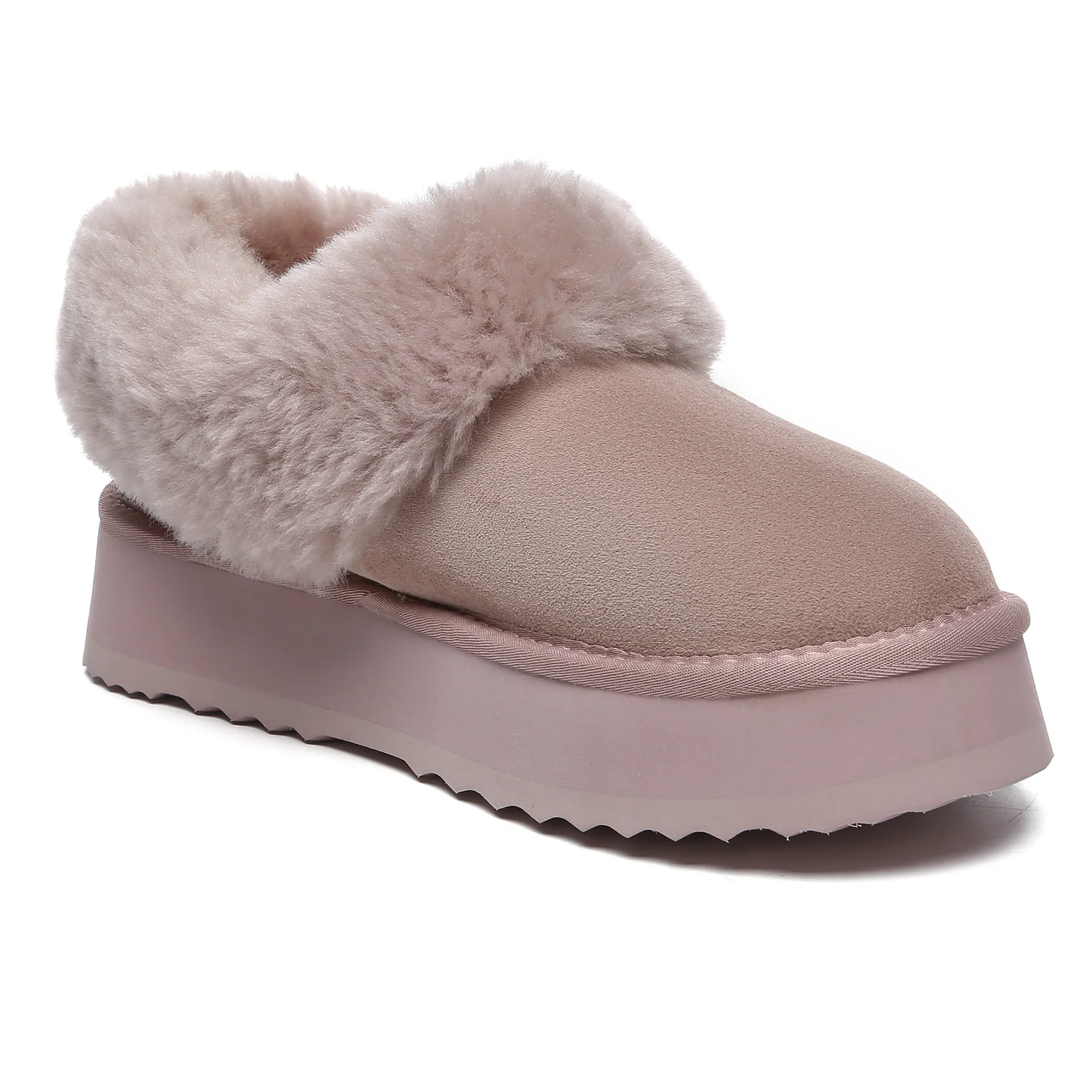 Claire UGG Platform Ankle Slippers - Image 2