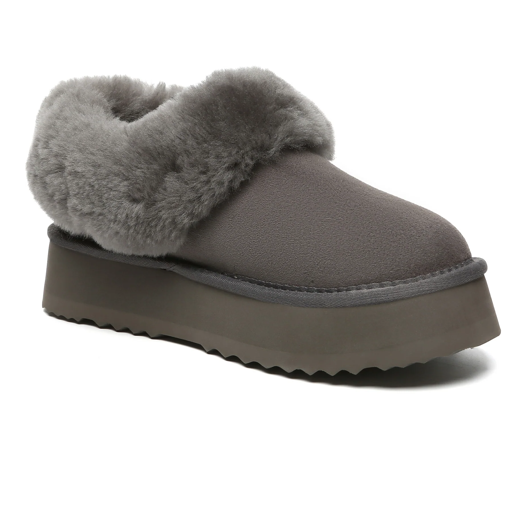 Claire UGG Platform Ankle Slippers - Image 23