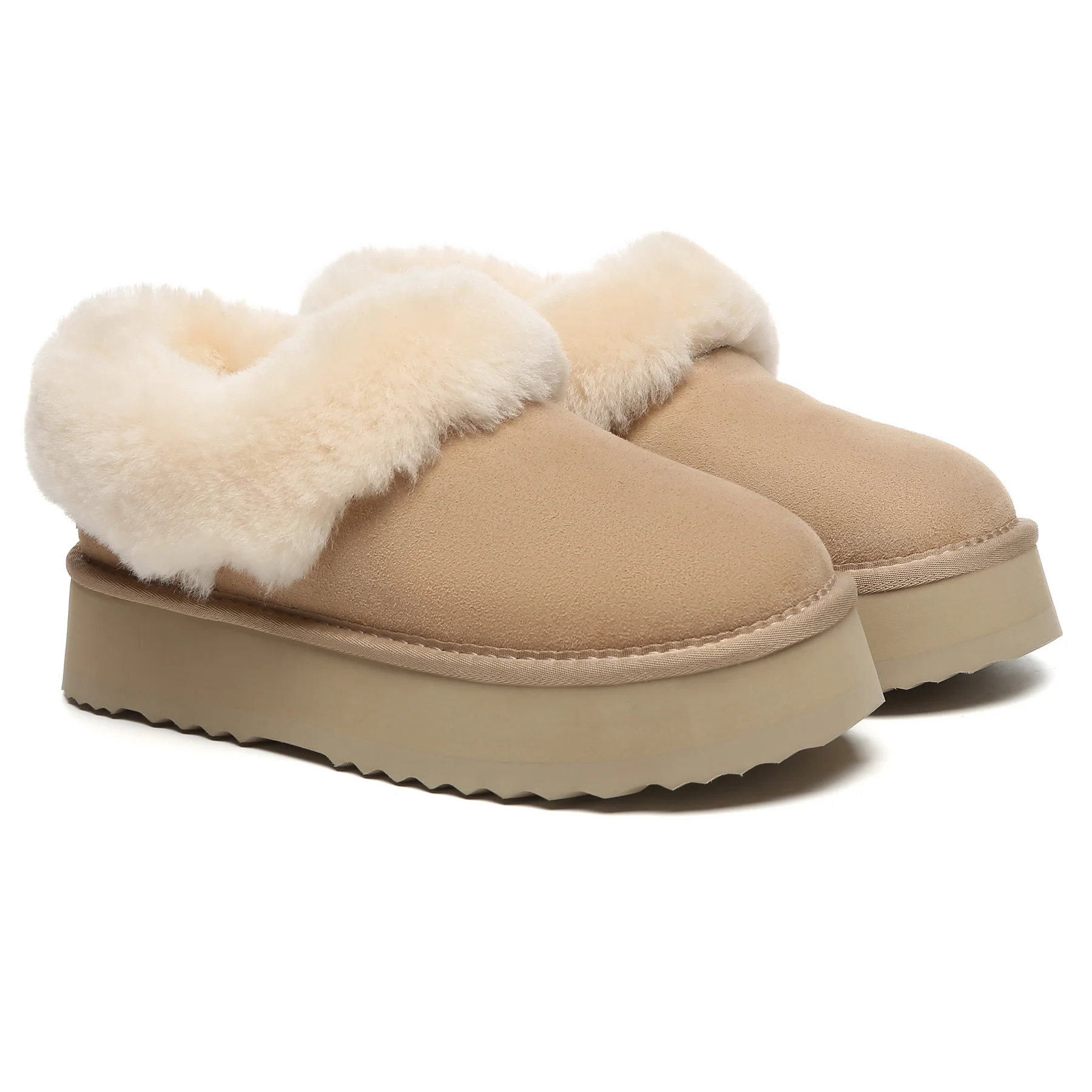 Claire UGG Platform Ankle Slippers - Image 31