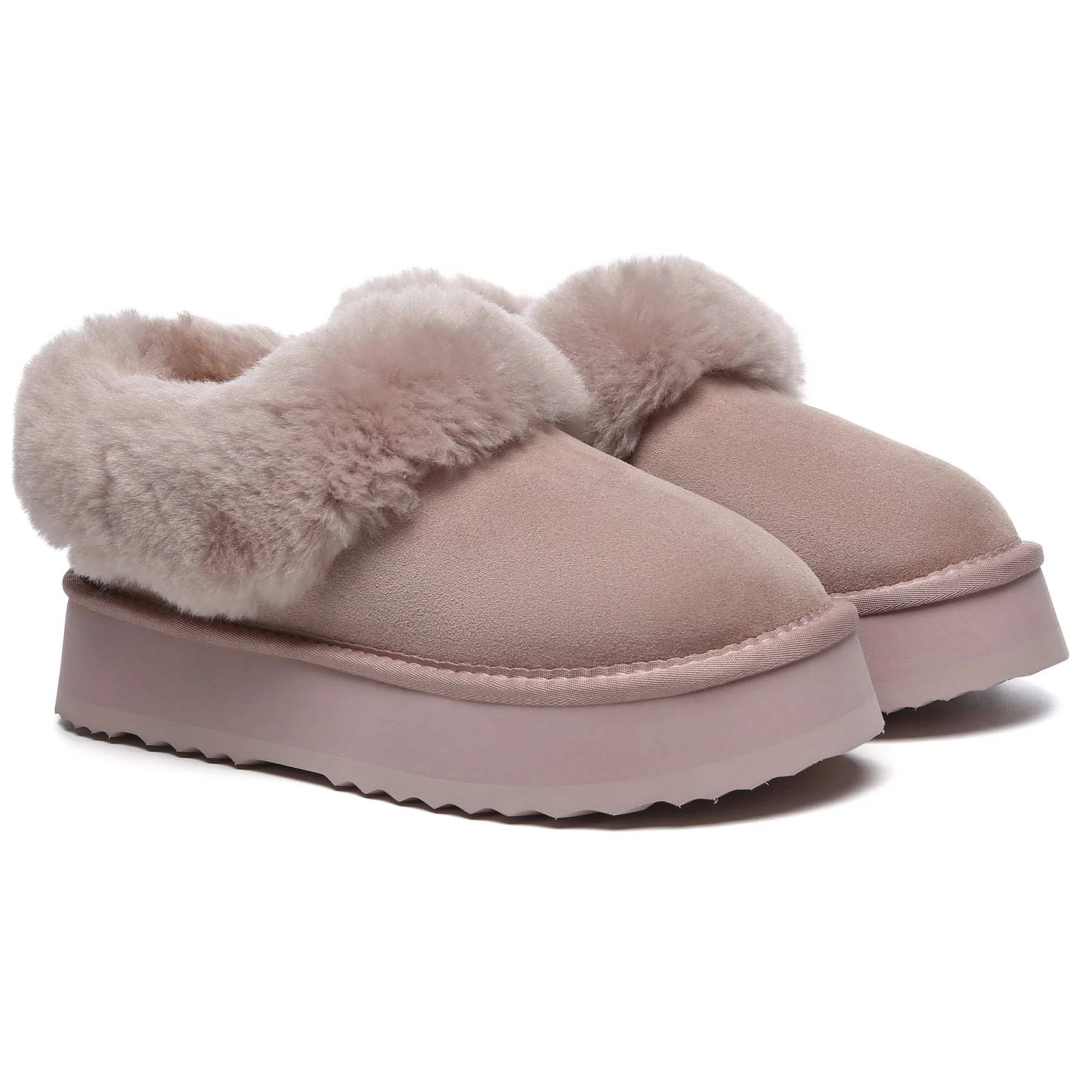 Claire UGG Platform Ankle Slippers - Image 4