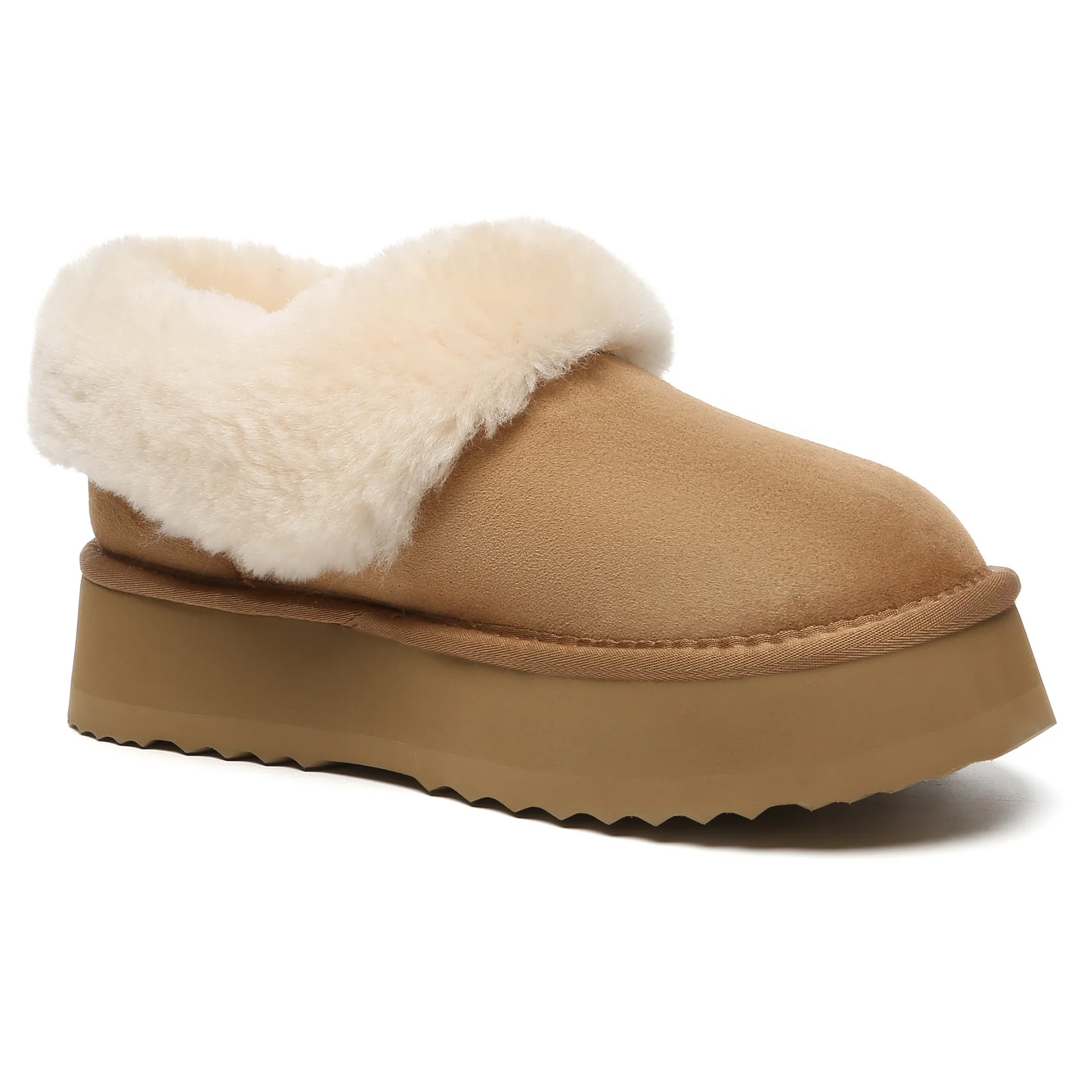 Claire UGG Platform Ankle Slippers - Image 9