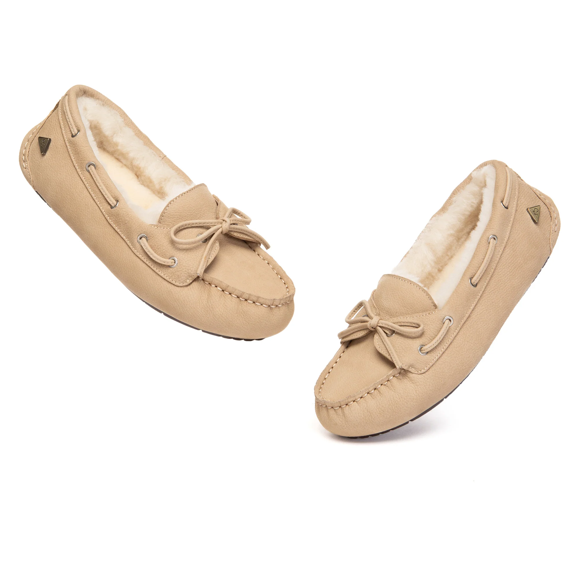 Classic Bow UGG Moccasins Slippers - Image 14