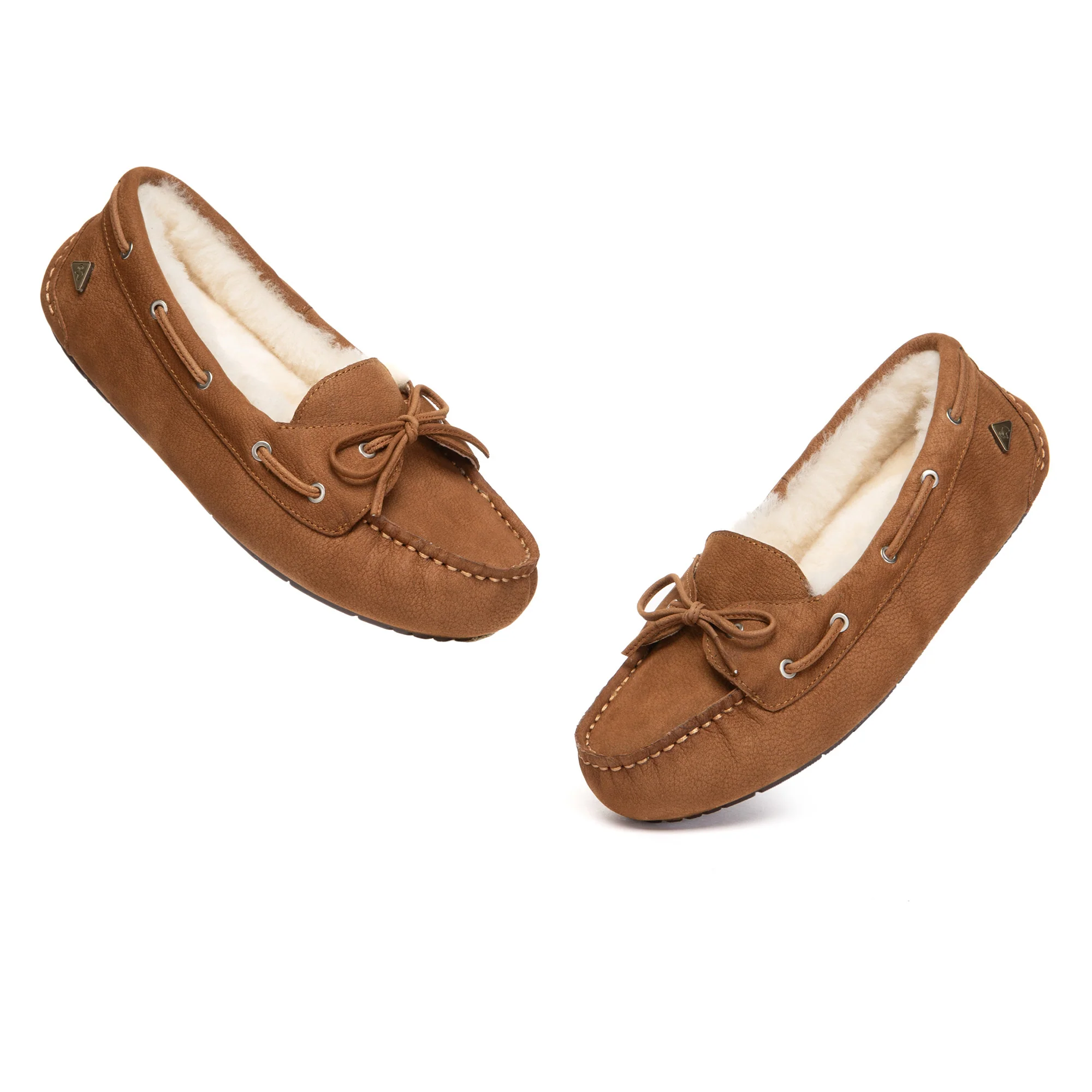 Classic Bow UGG Moccasins Slippers - Image 4
