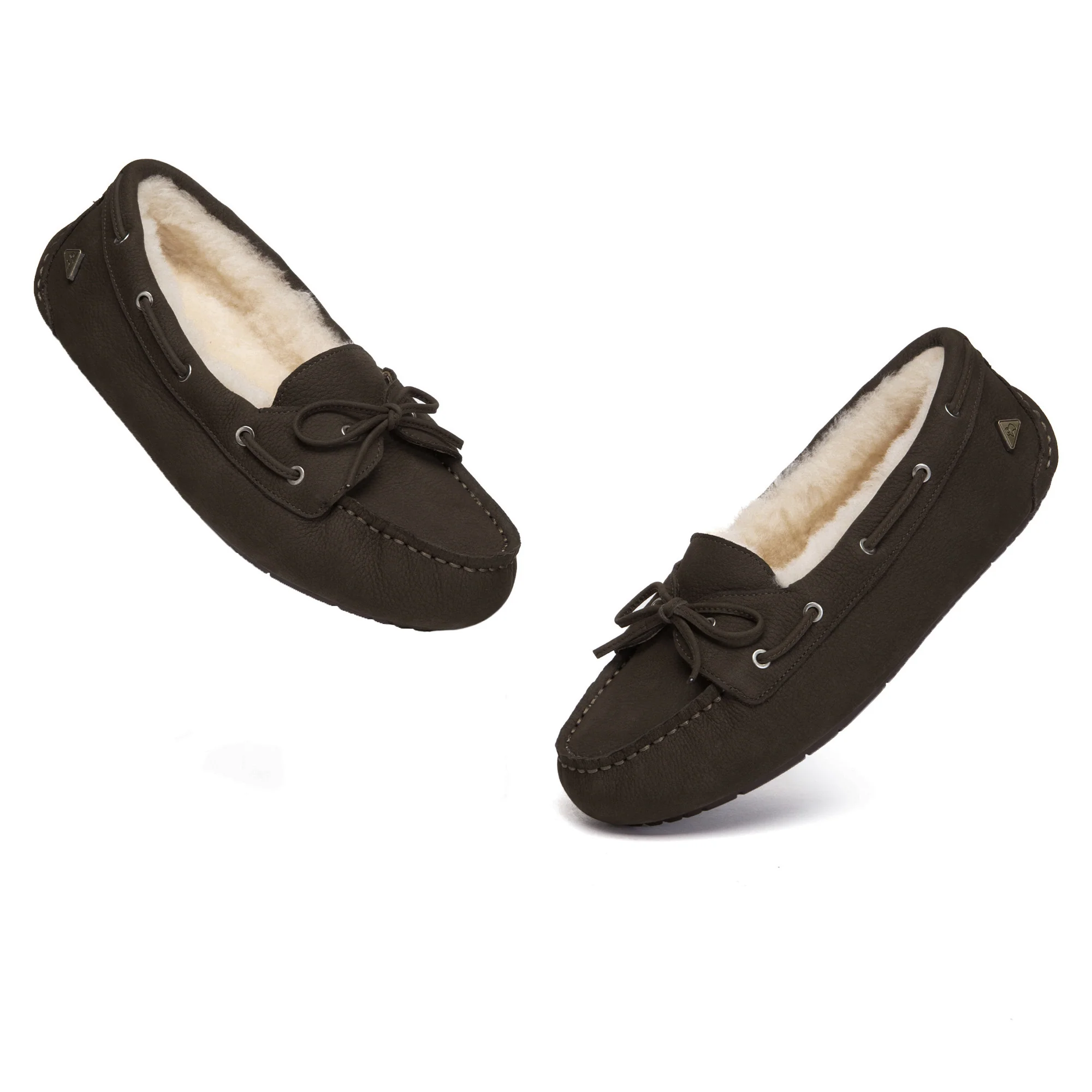 Classic Bow UGG Moccasins Slippers - Image 9