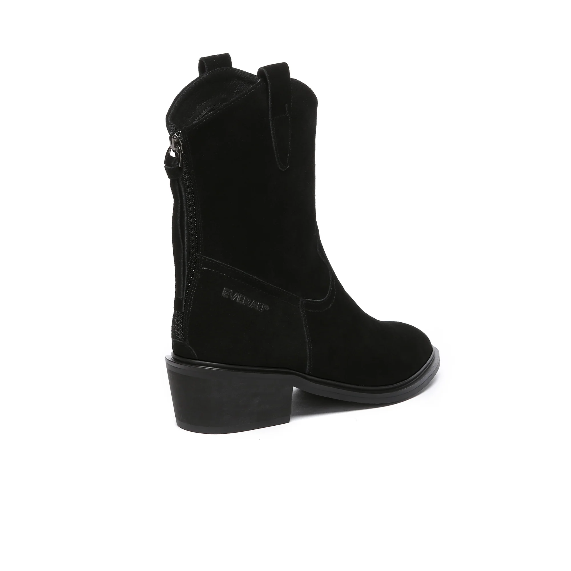 Claudina Cowgirl Suede Boots - Image 2