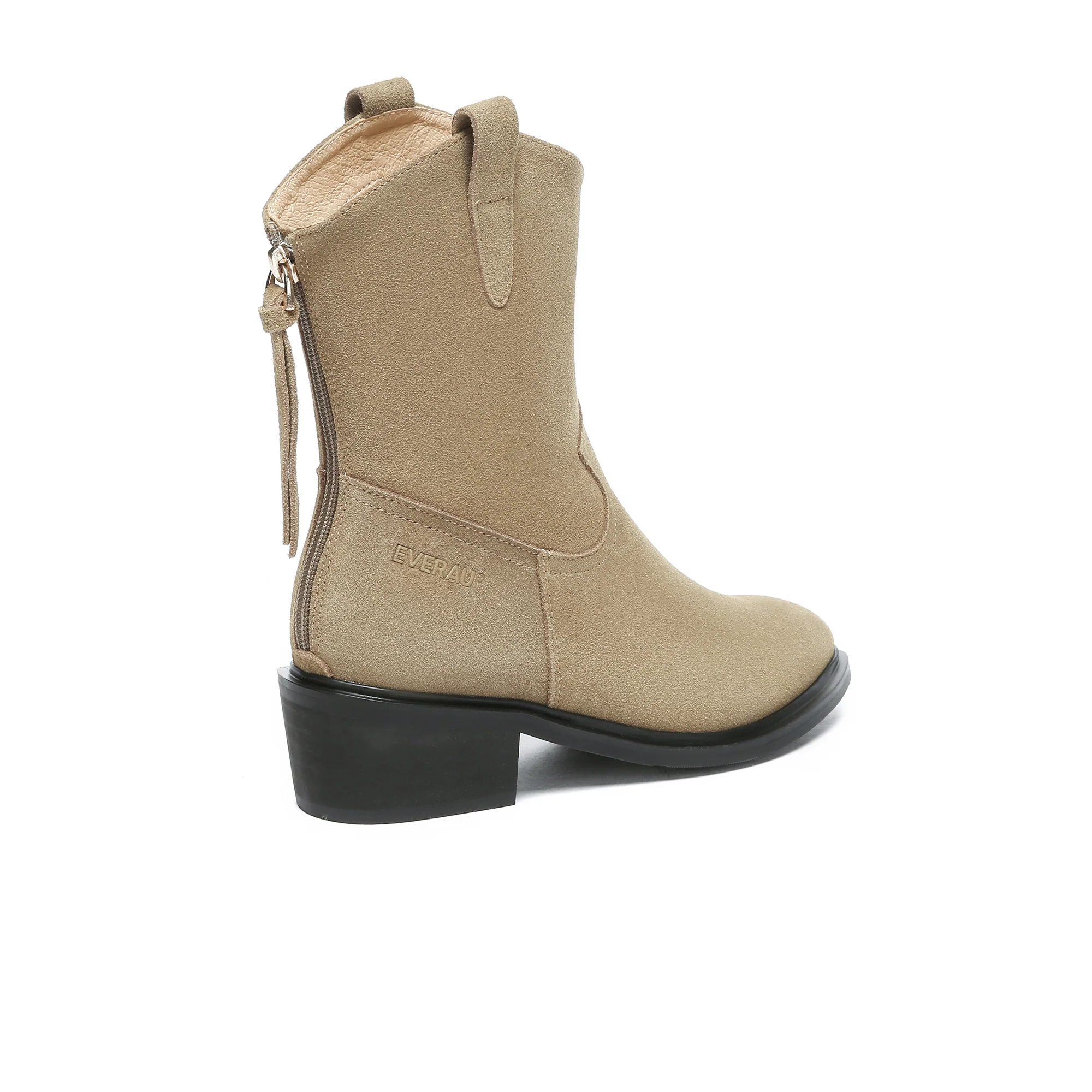 Claudina Cowgirl Suede Boots - Image 7