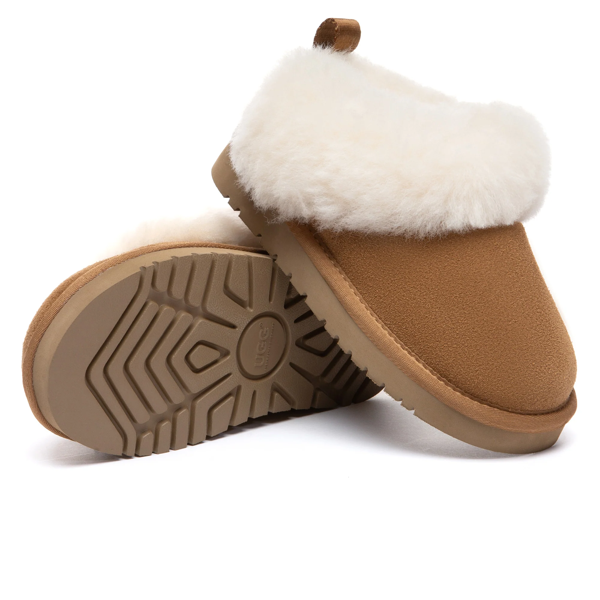 Collar Ankle Kids UGG Slippers - Image 5