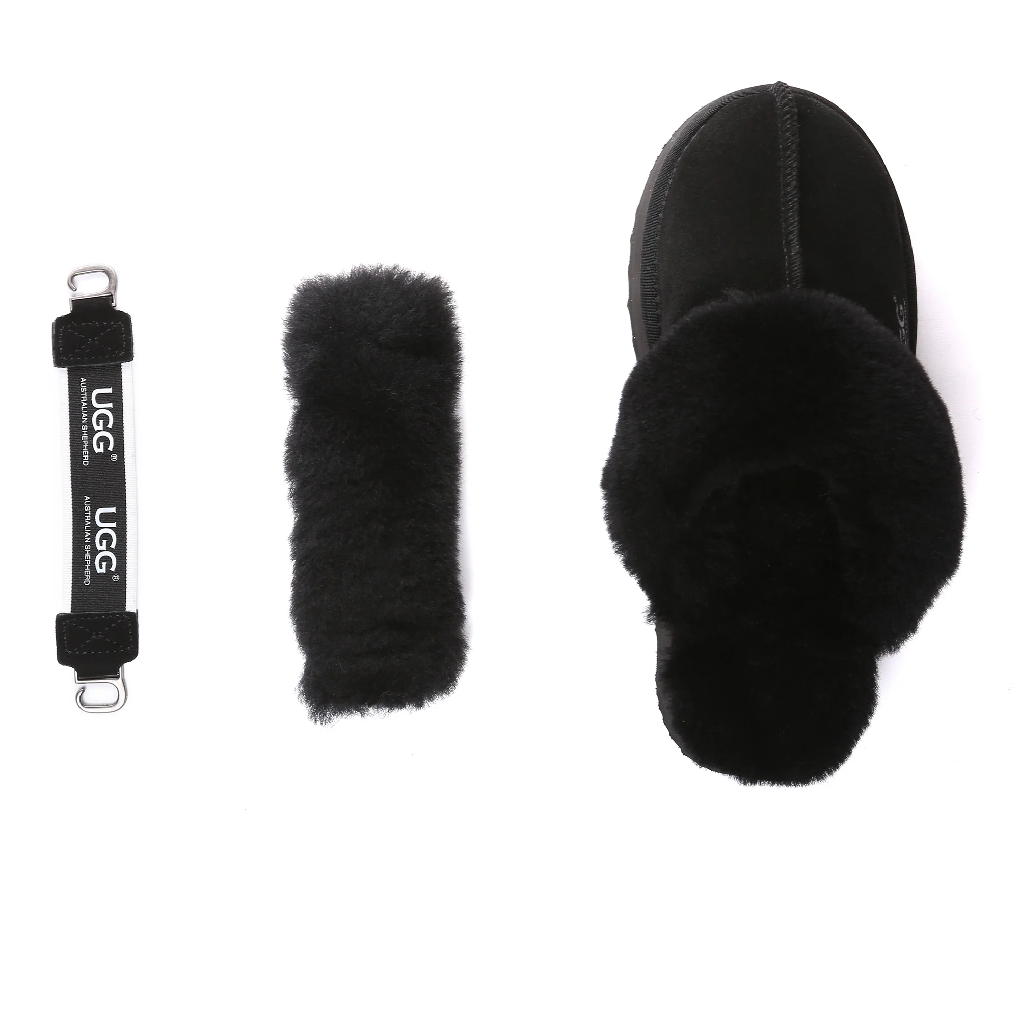 Dua Straps UGG Platform Slippers - Image 10