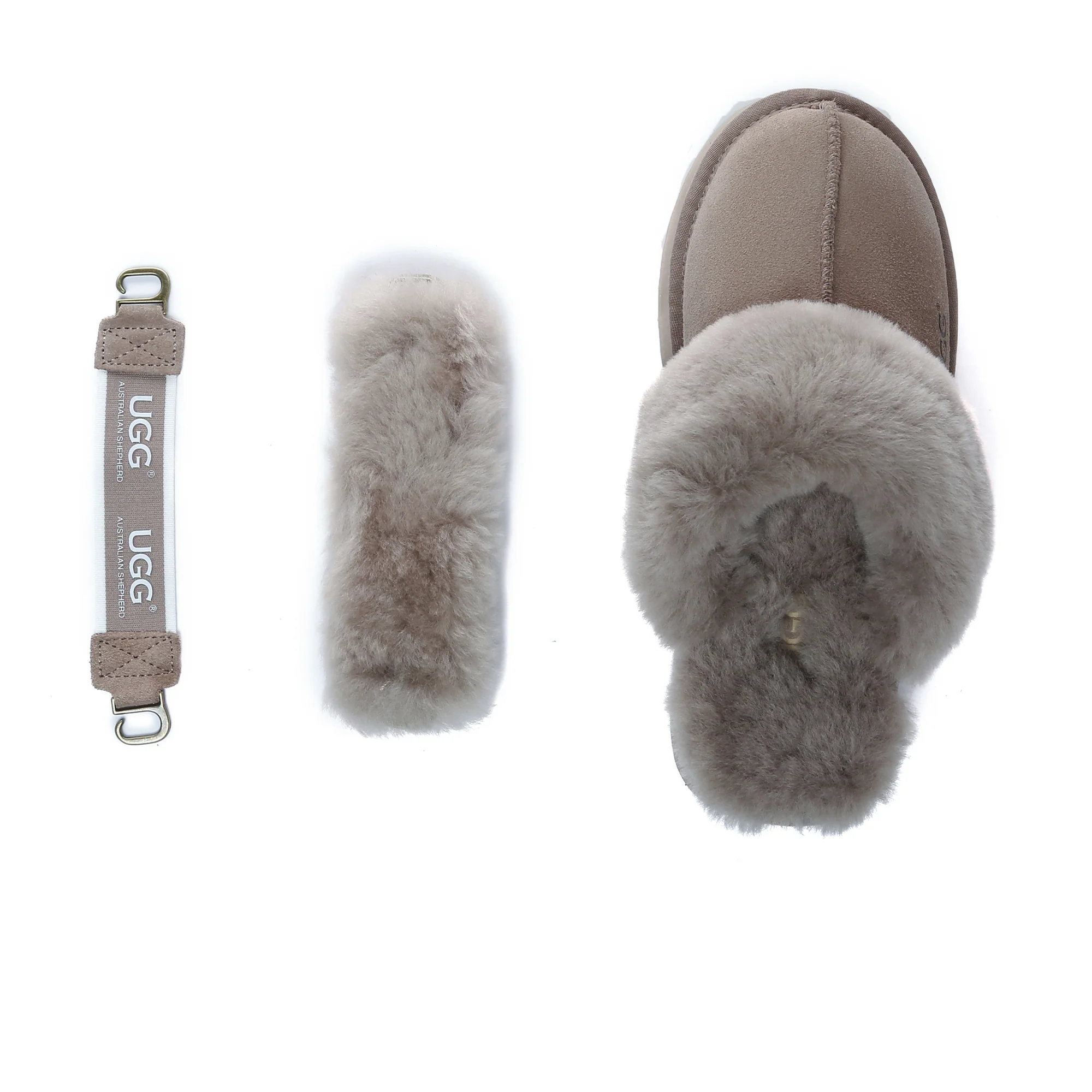Dua Straps UGG Platform Slippers - Image 13