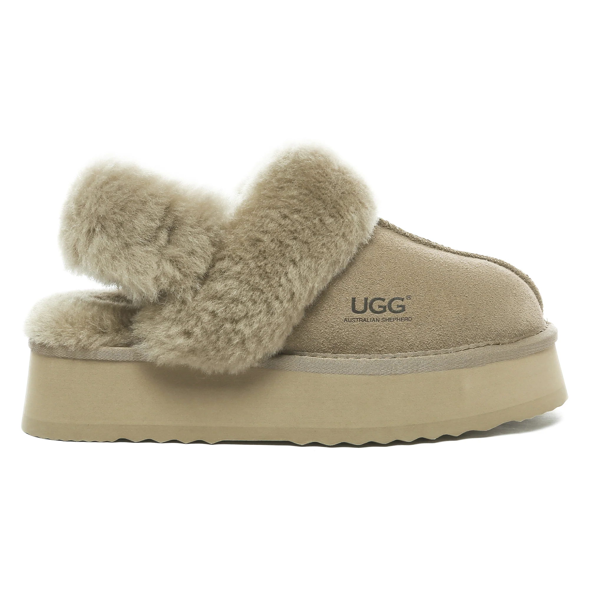 Dua Straps UGG Platform Slippers - Image 16
