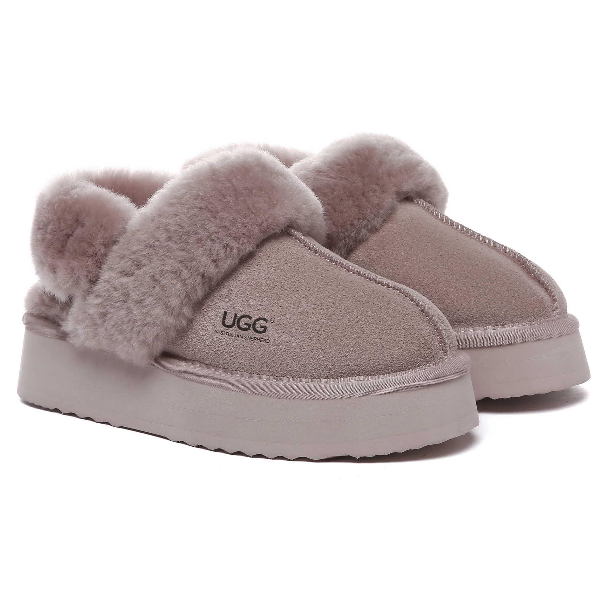 Dua Straps UGG Platform Slippers - Image 23