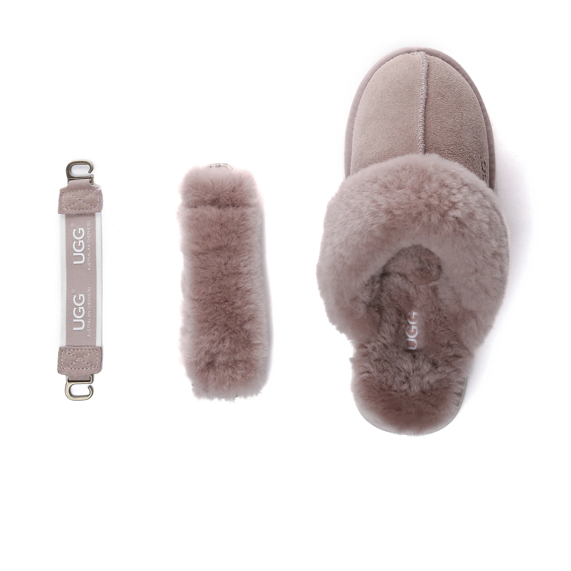 Dua Straps UGG Platform Slippers - Image 24