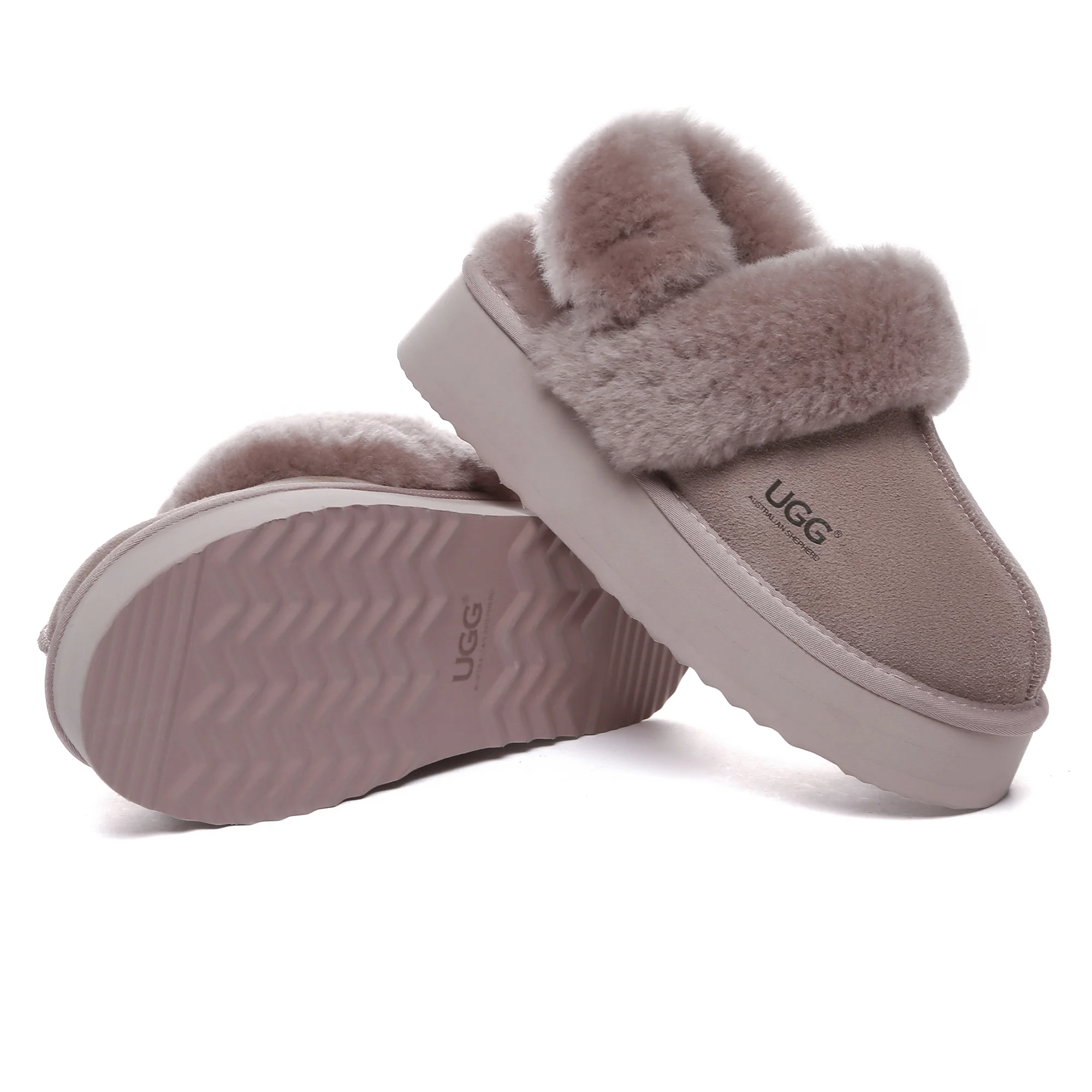 Dua Straps UGG Platform Slippers - Image 25
