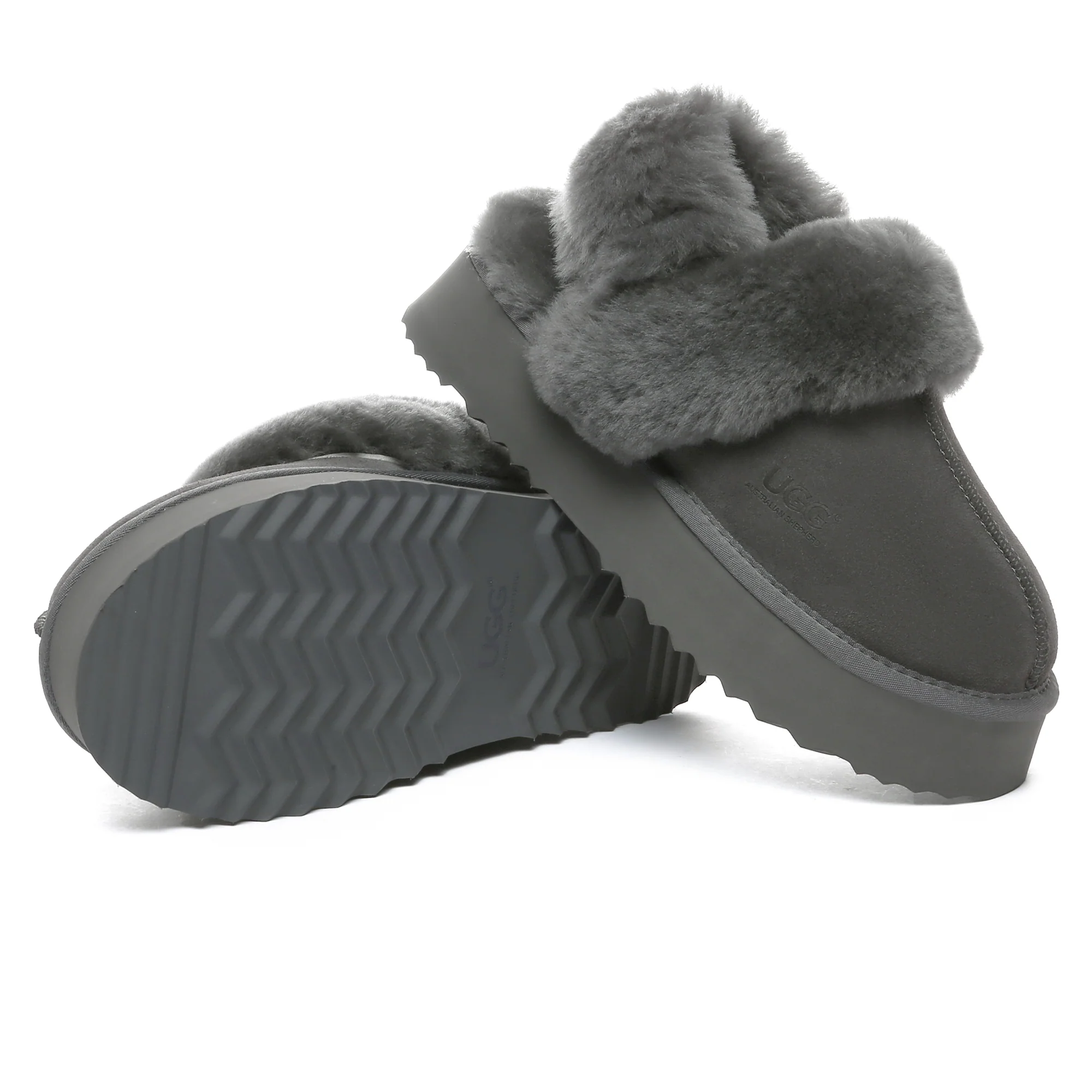 Dua Straps UGG Platform Slippers - Image 30