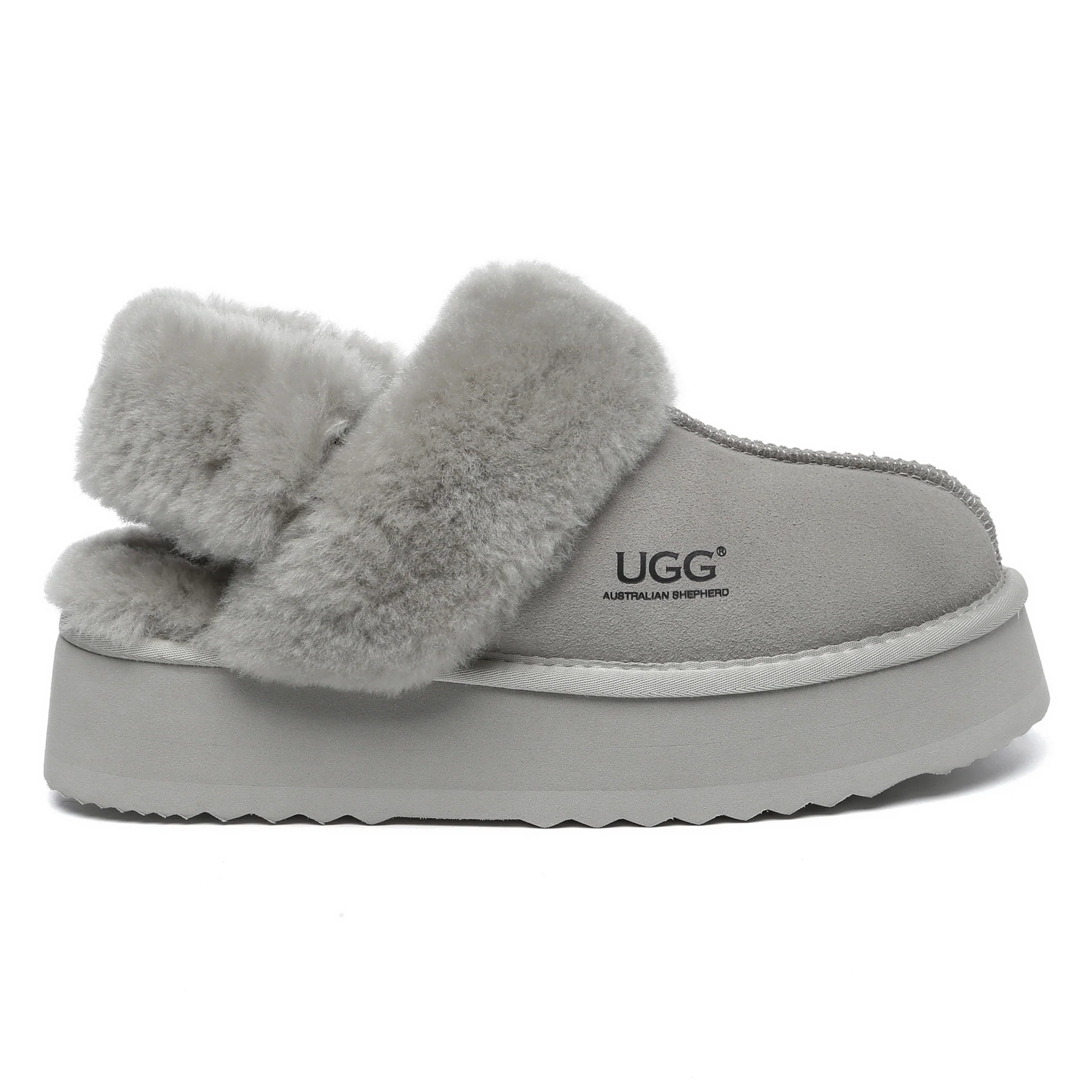 Dua Straps UGG Platform Slippers - Image 31