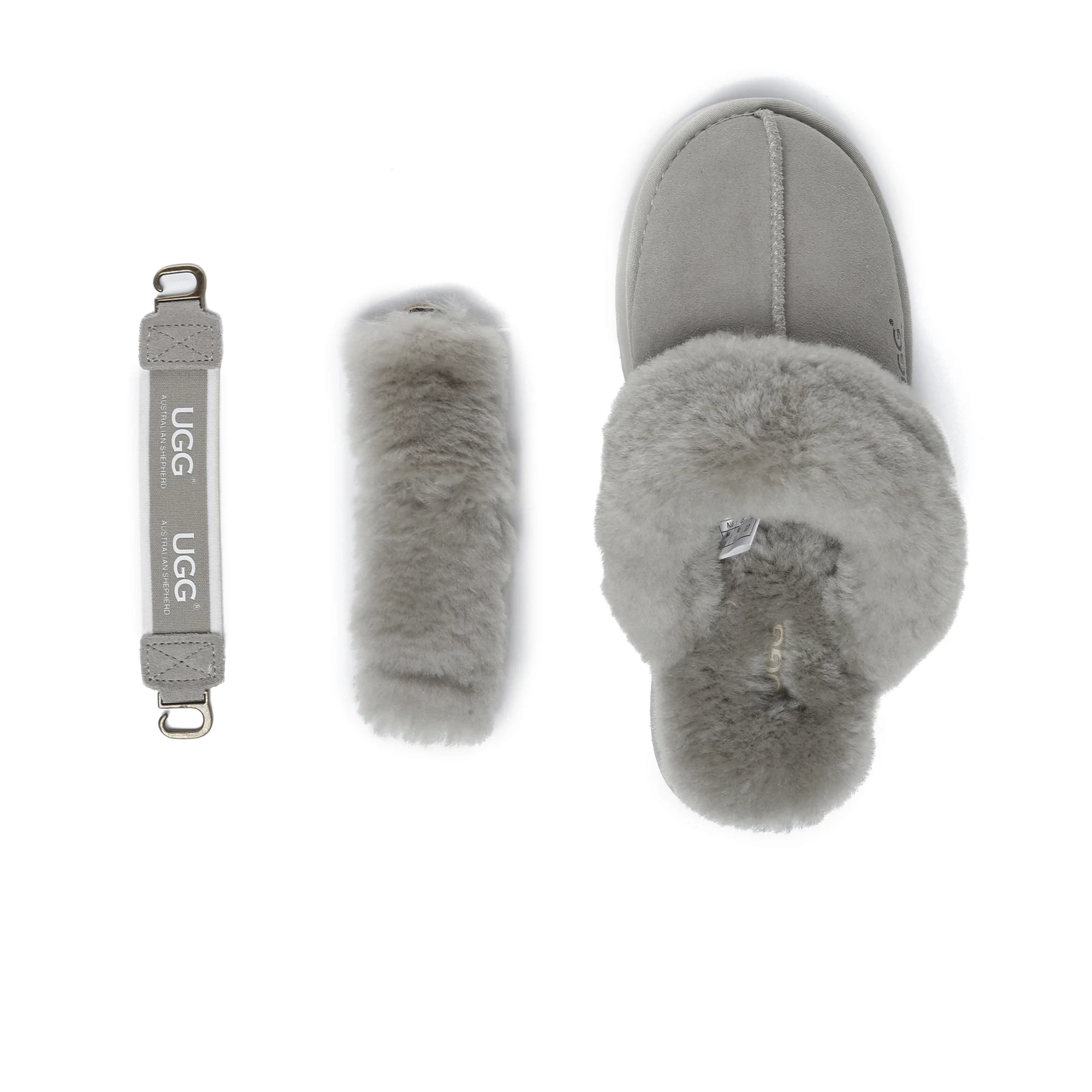 Dua Straps UGG Platform Slippers - Image 33