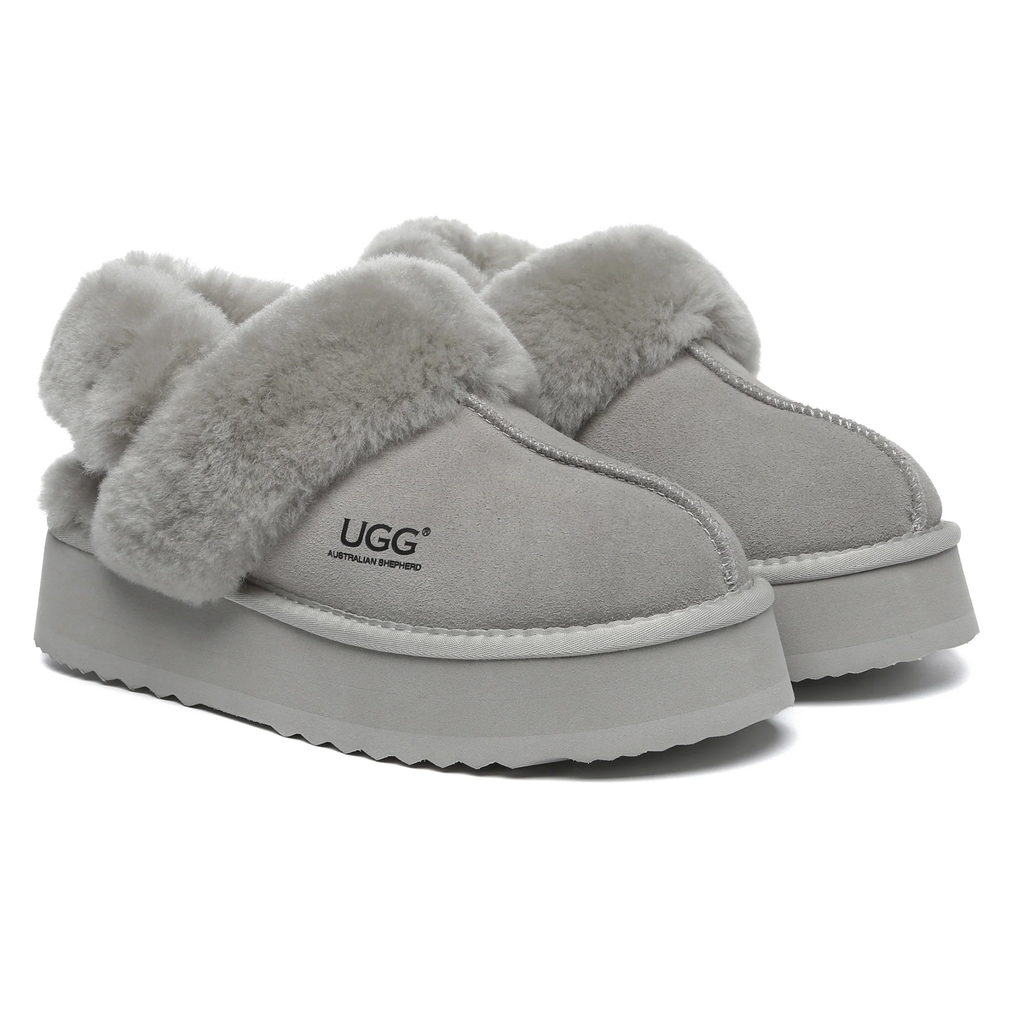 Dua Straps UGG Platform Slippers - Image 34