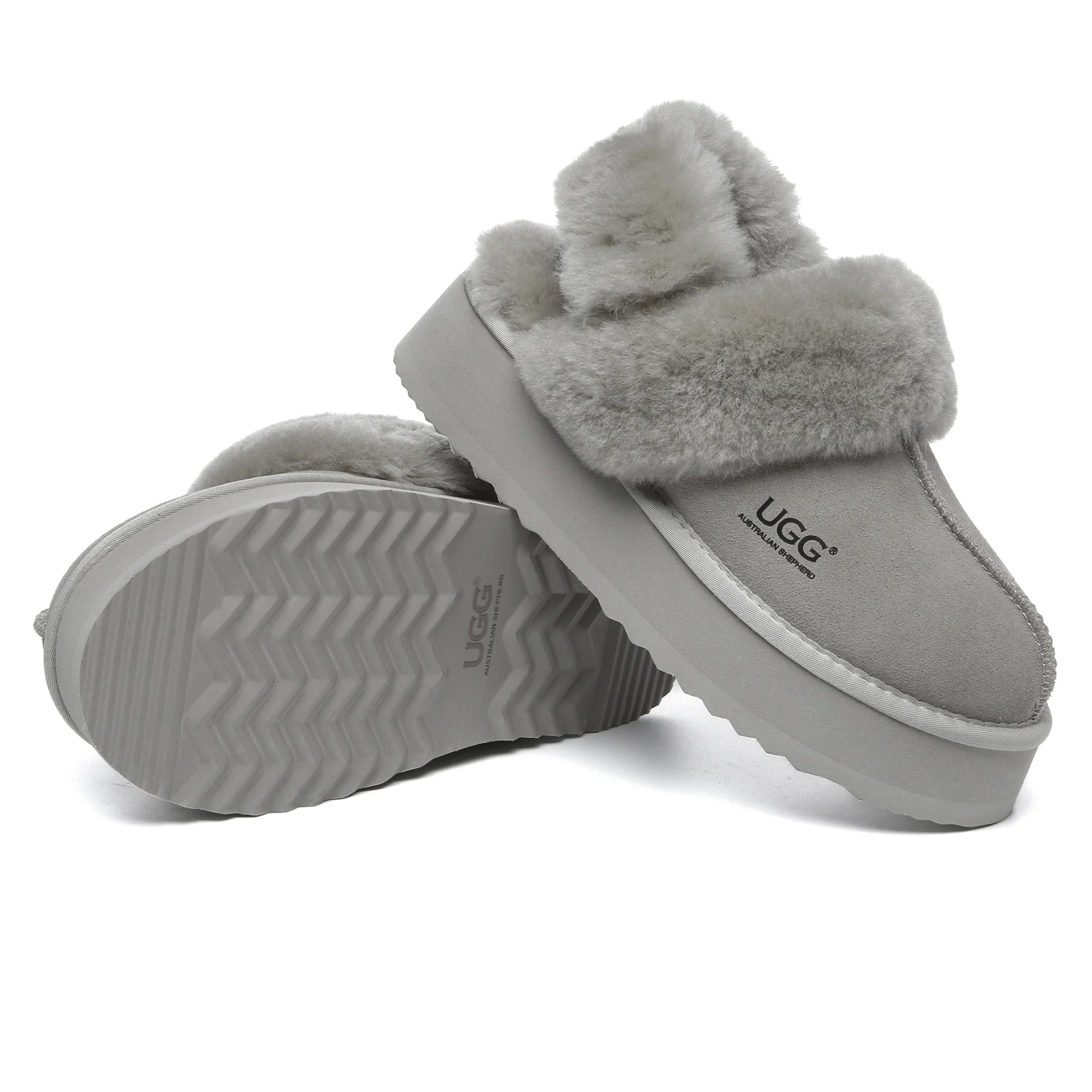 Dua Straps UGG Platform Slippers - Image 35