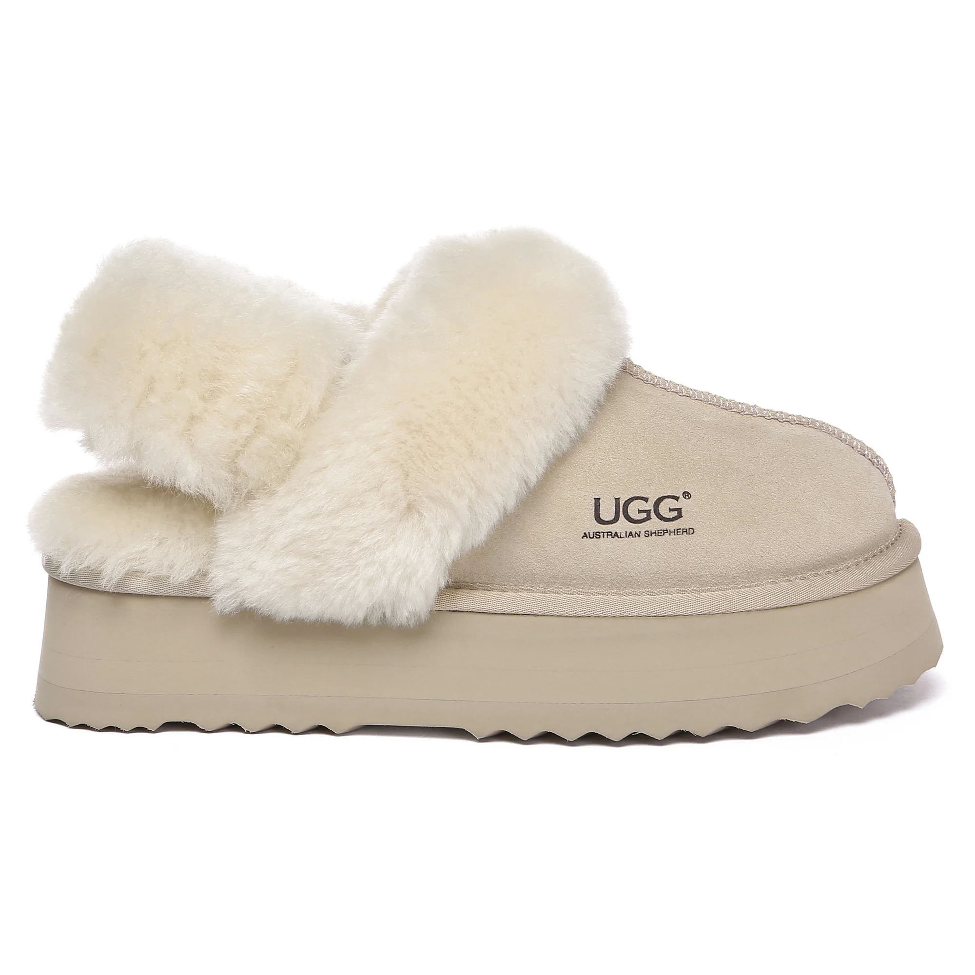 Dua Straps UGG Platform Slippers - Image 36