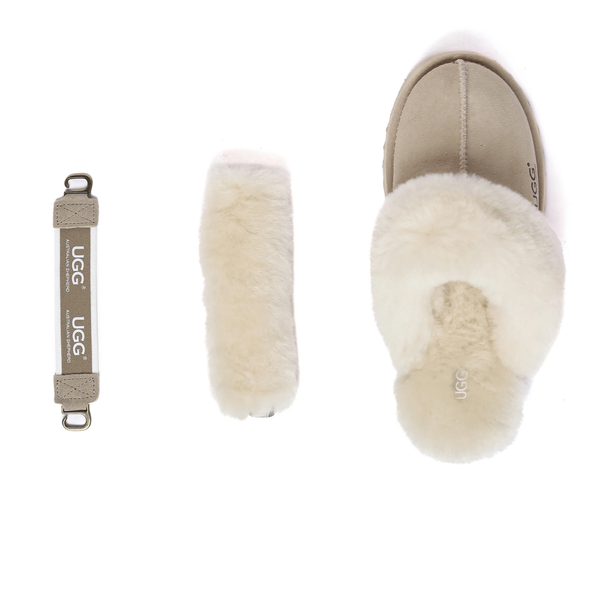 Dua Straps UGG Platform Slippers - Image 39
