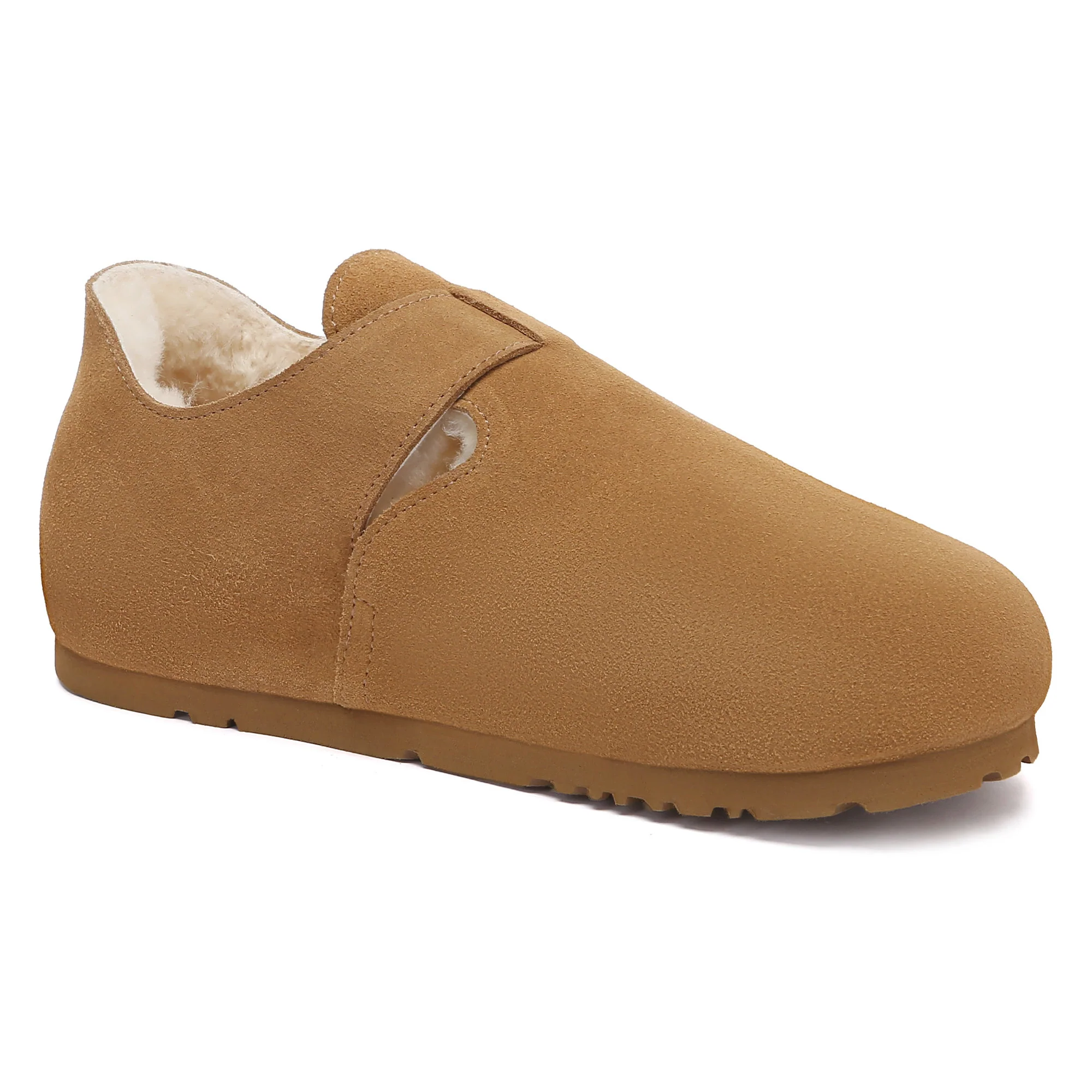 Ever Premium Adjustable Buckle Clog UGG Slippers - Image 3