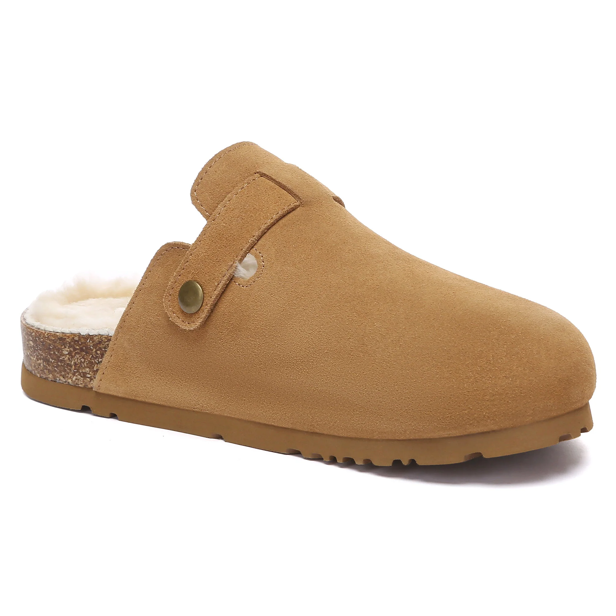 Ever Premium Adjustable Buckle UGG Slides - Image 3