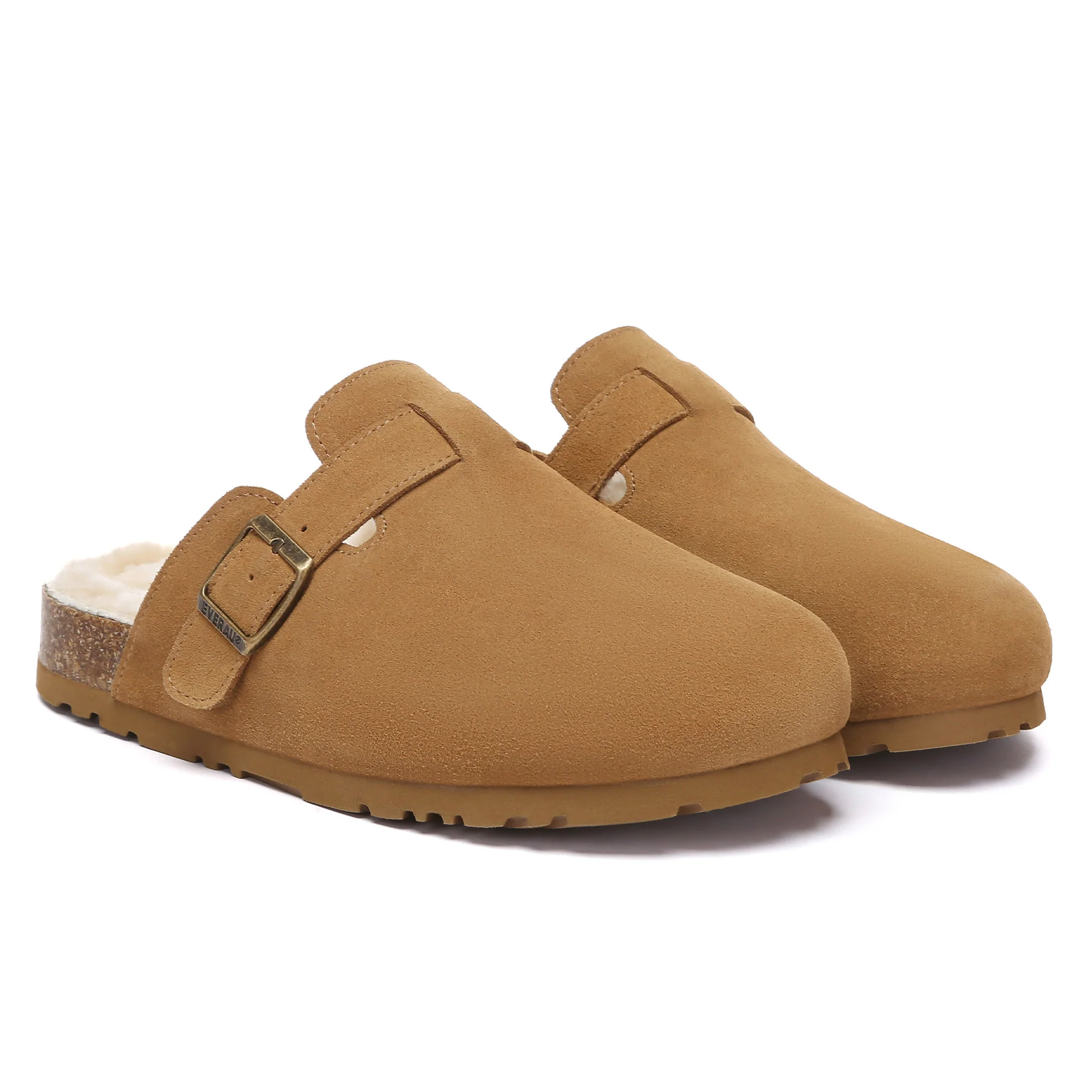 Ever Premium Adjustable Buckle UGG Slides - Image 4
