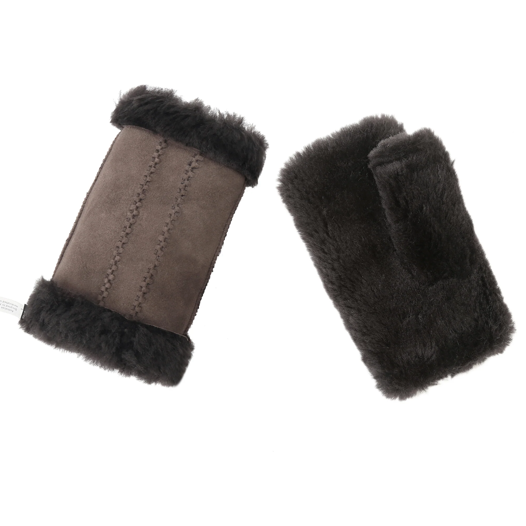Fingerless Sheepskin UGG Mittens - Image 4