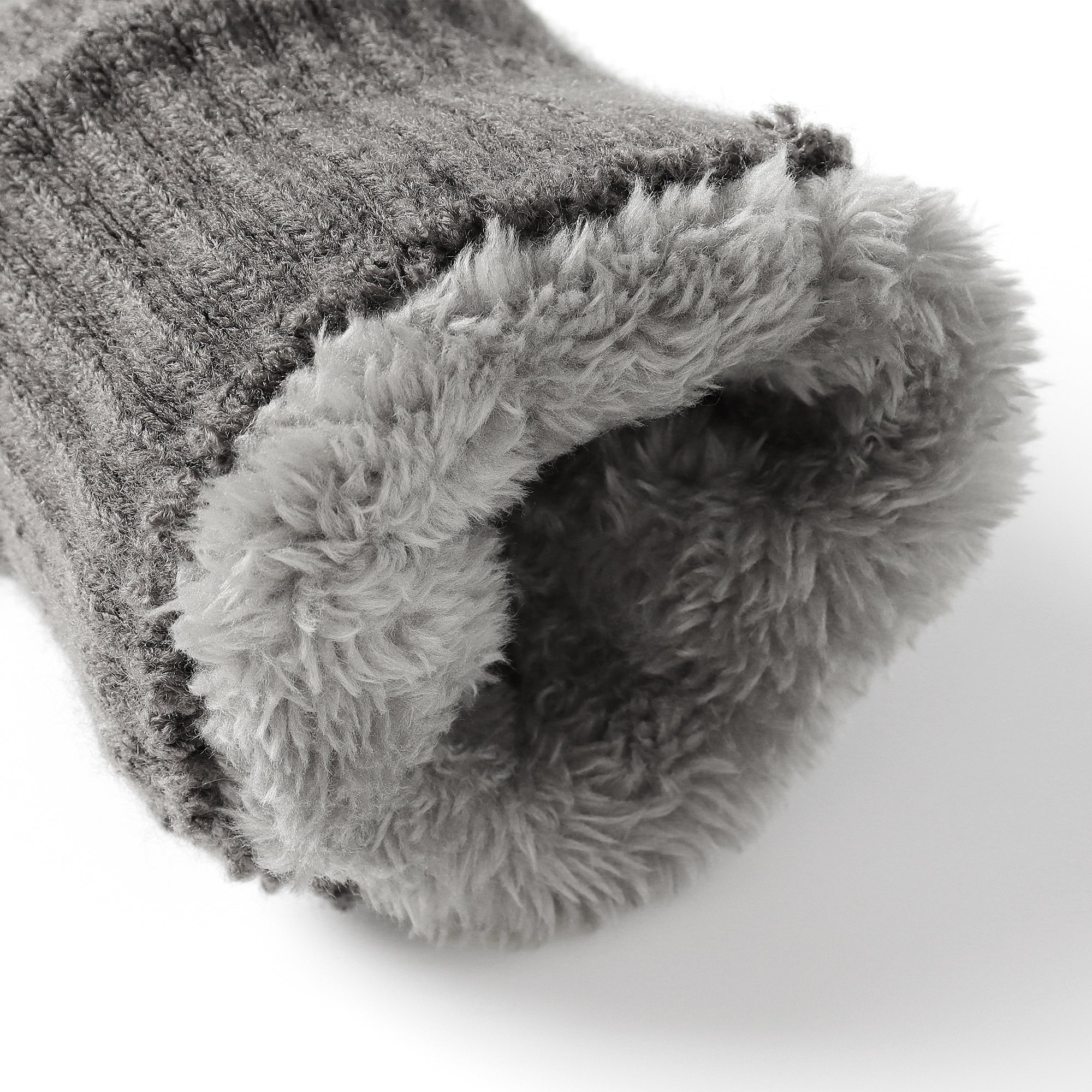 Fingerless Ultra Plush Knit Gloves - Image 12