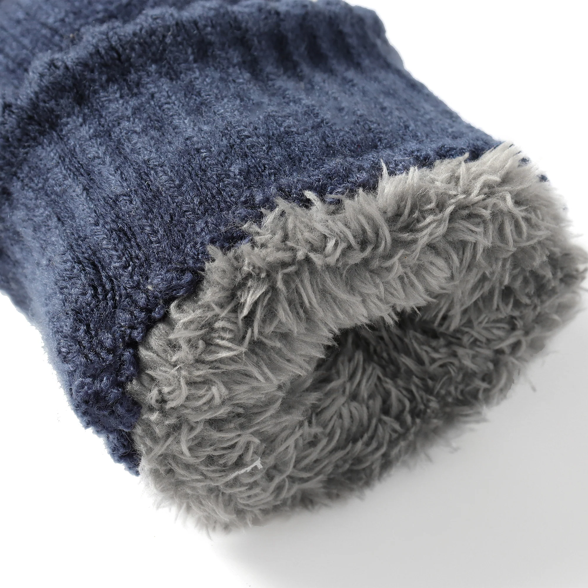 Fingerless Ultra Plush Knit Gloves - Image 30