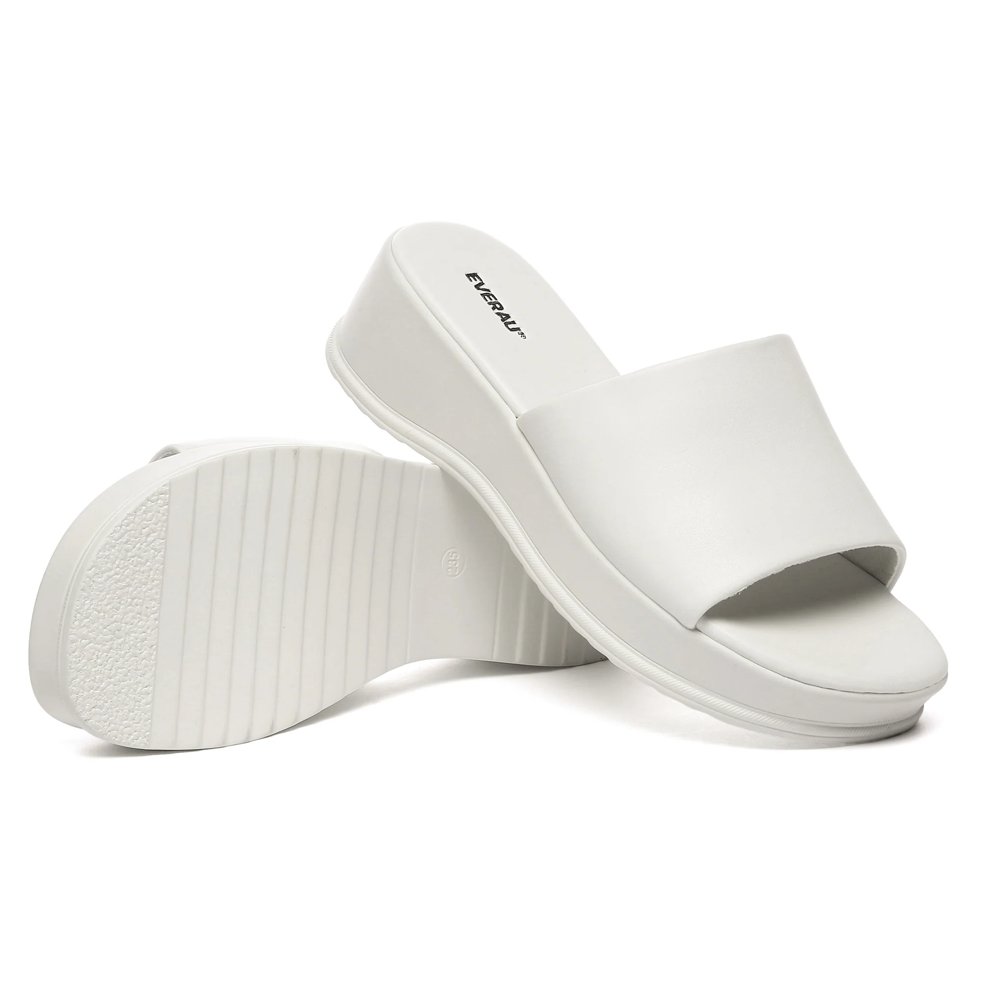 Fiona Classic Summer Wedge Slides - Image 10