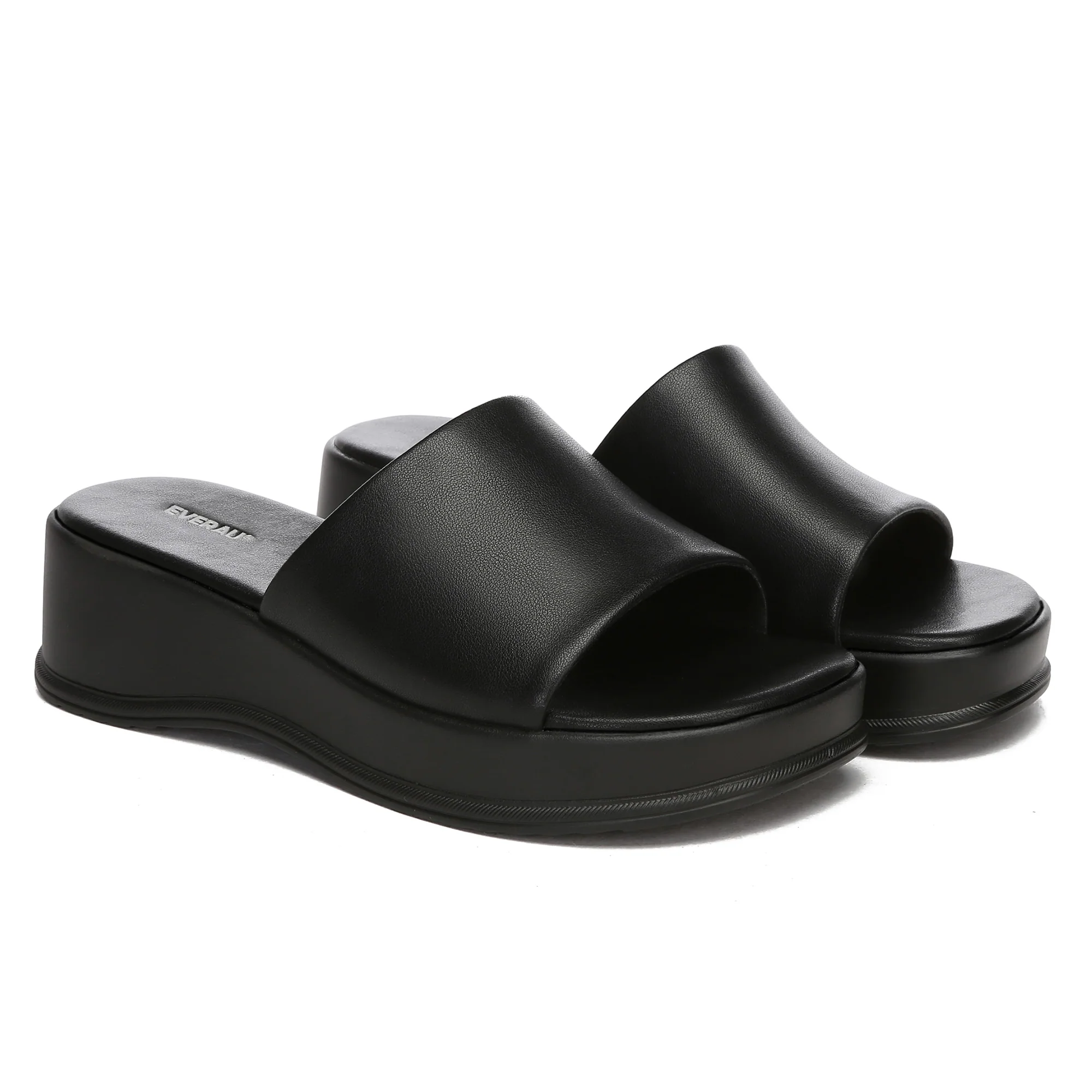 Fiona Classic Summer Wedge Slides - Image 4