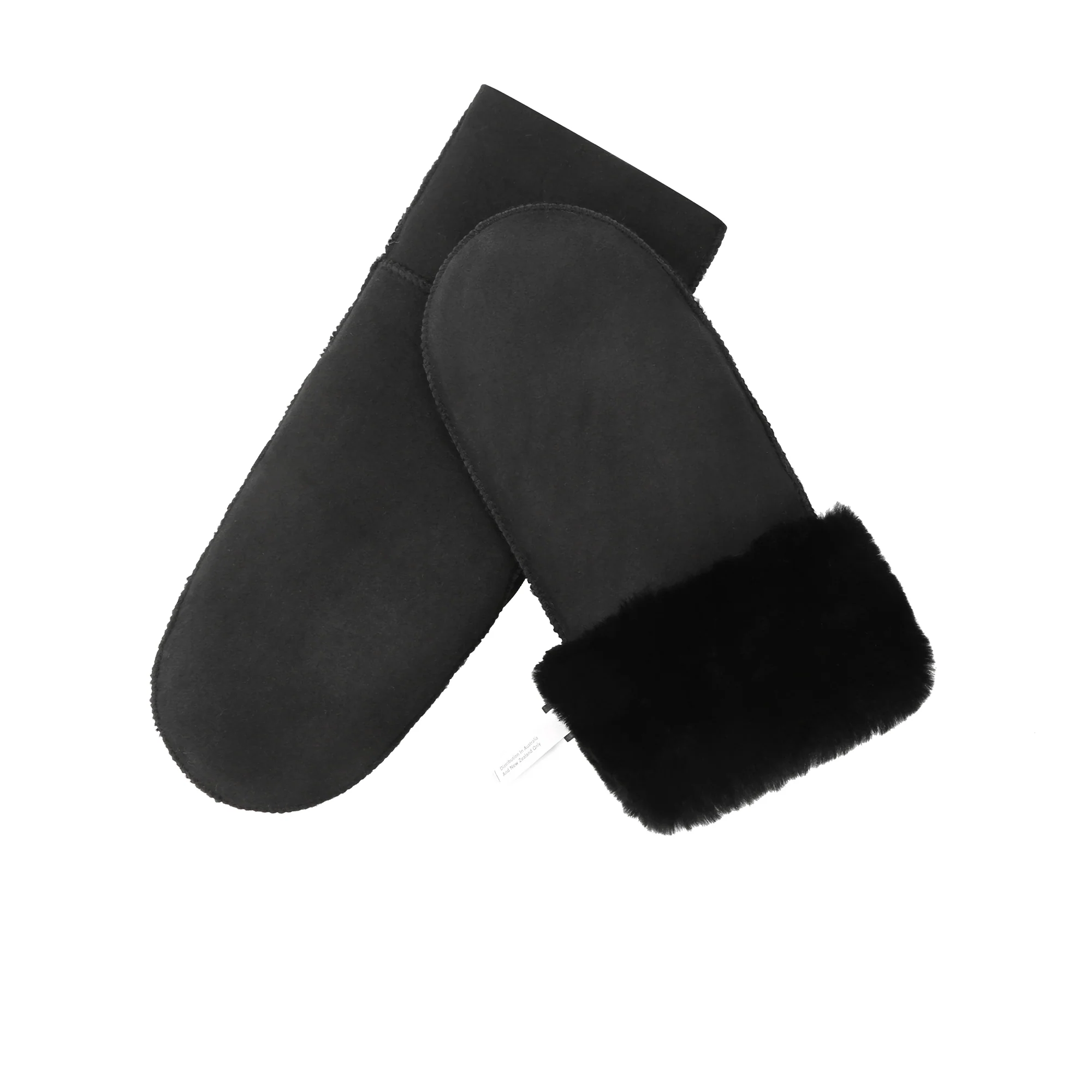 Fluffy Sheepskin UGG Mittens - Image 11