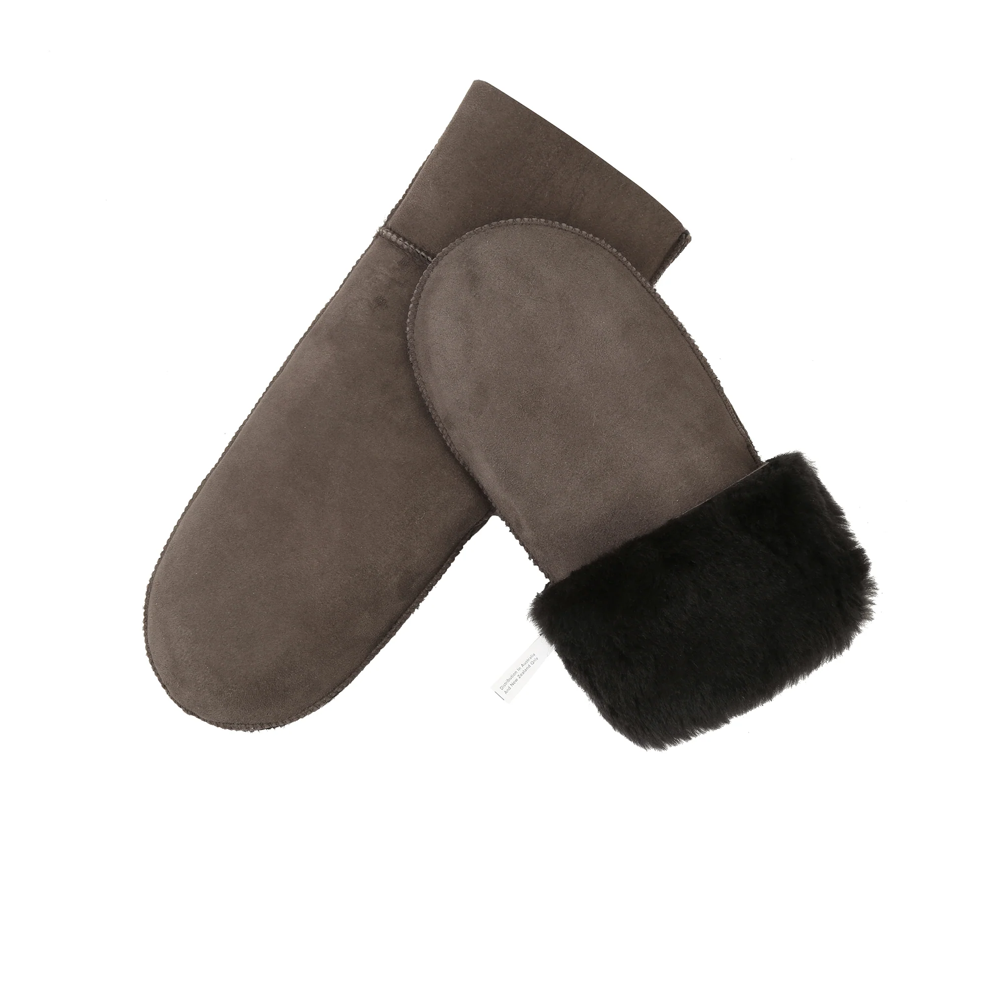 Fluffy Sheepskin UGG Mittens - Image 7