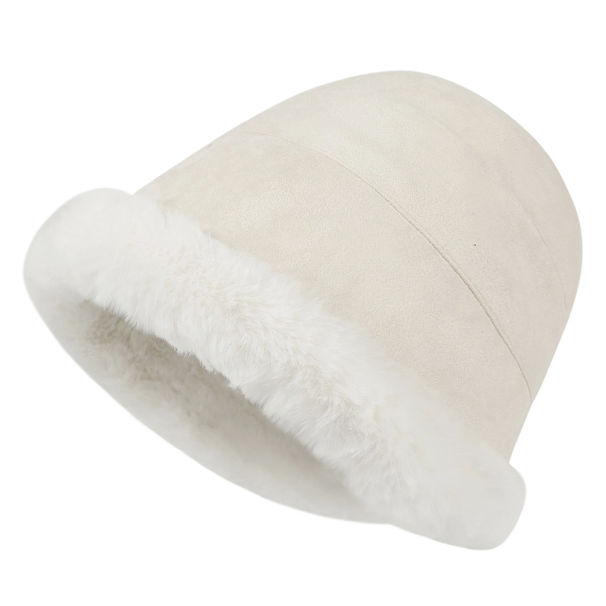 Fluffy Warm Bucket Hat - Image 3