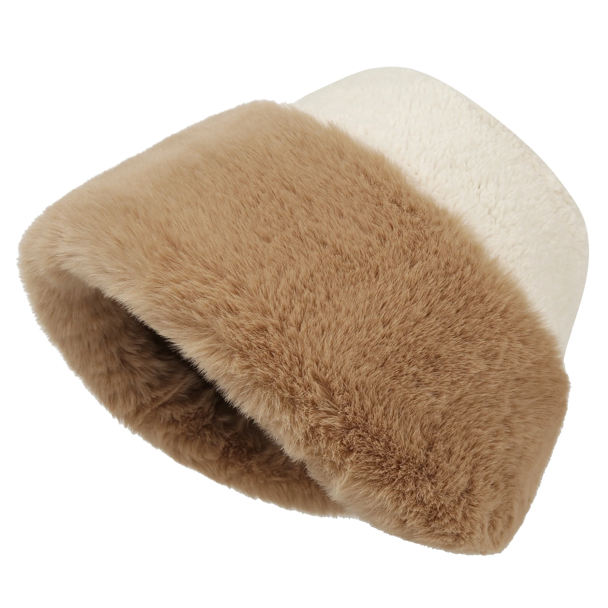 Fluffy Warm Bucket Hat - Image 6