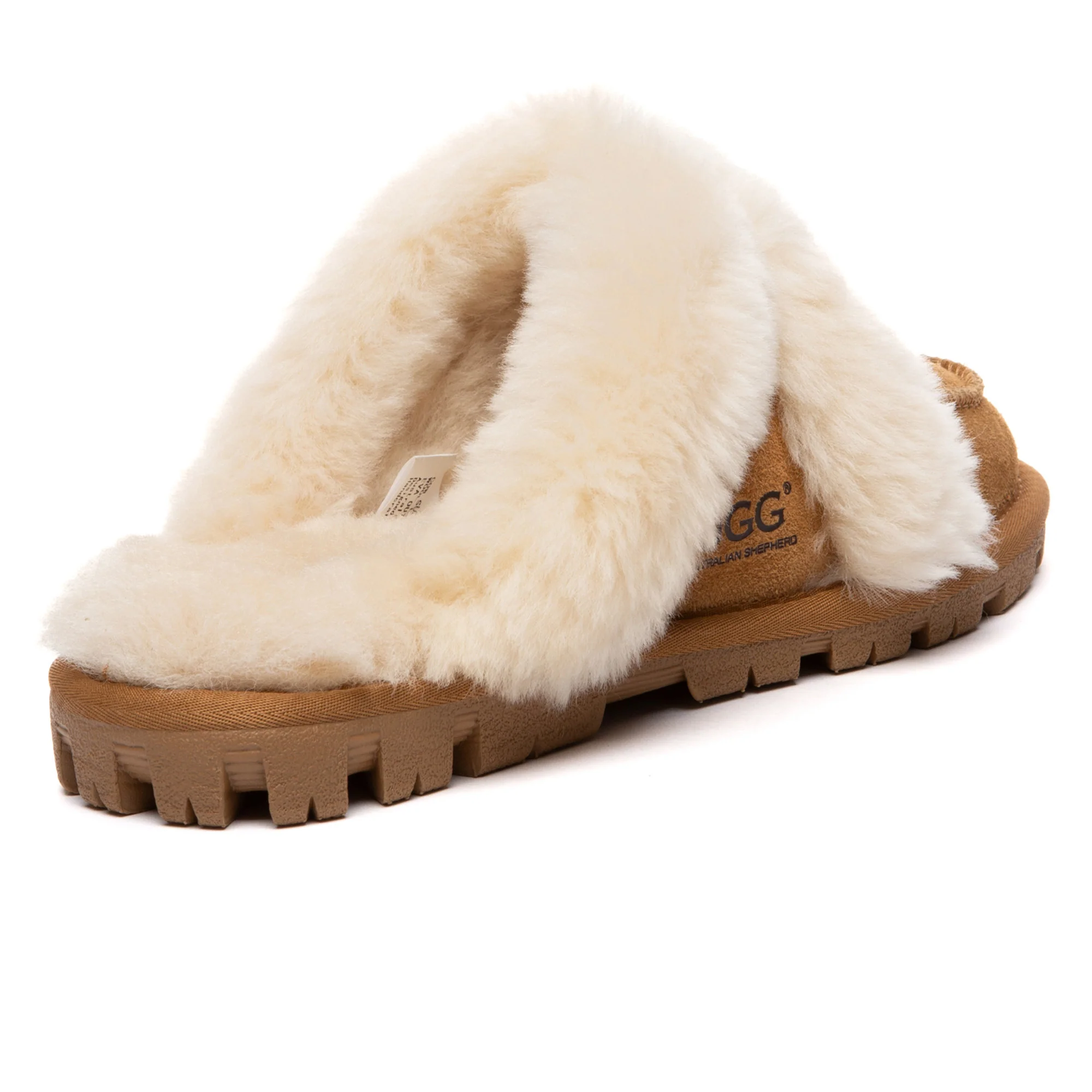 Furry Collar Dorian UGG Slippers - Image 2