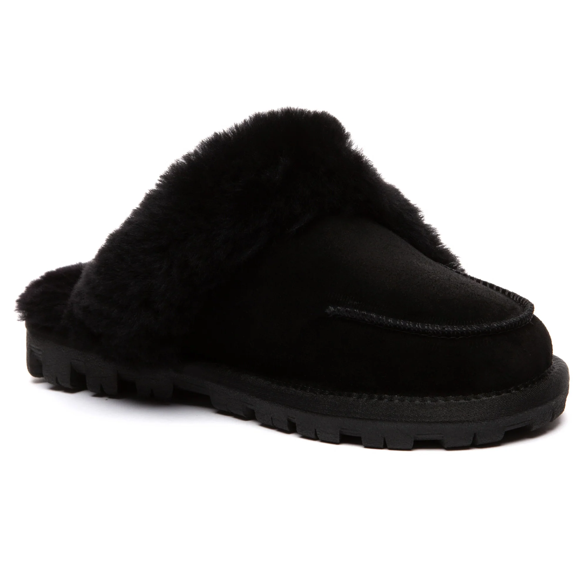 Furry Collar Dorian UGG Slippers - Image 8