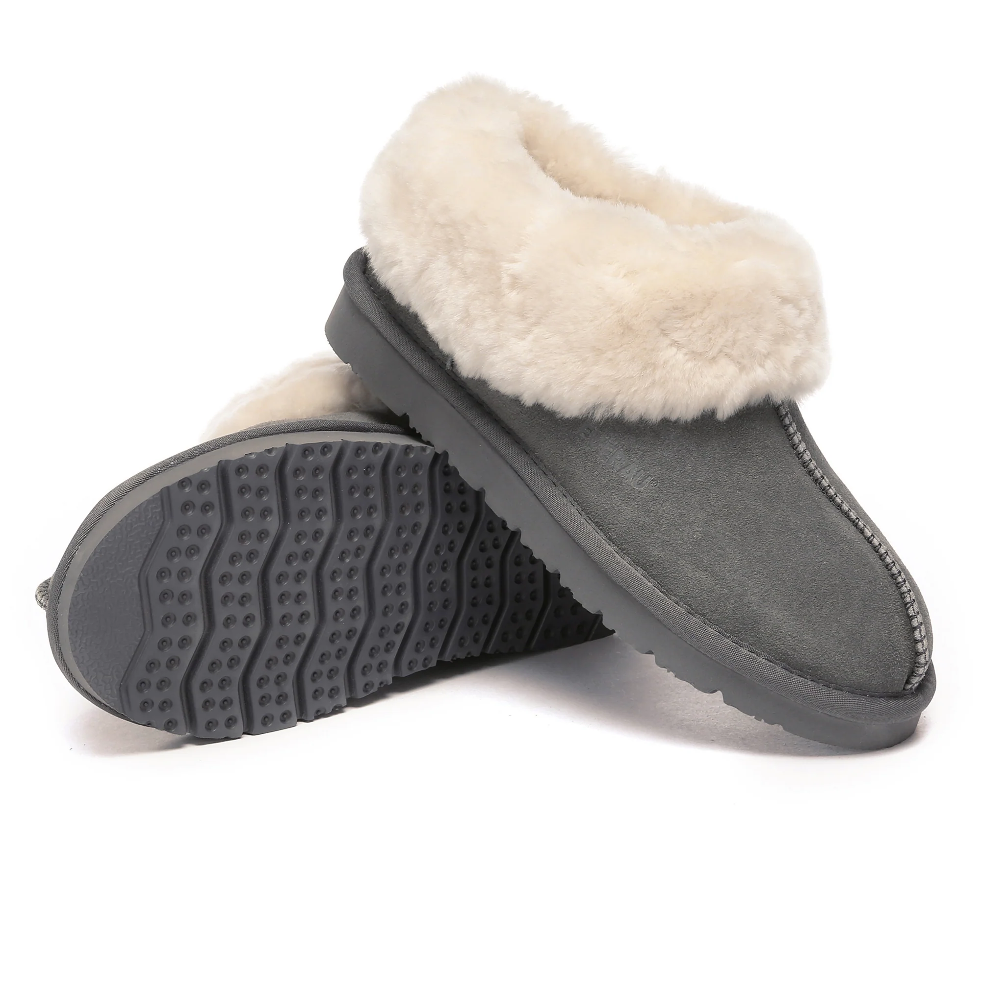 Homey Sheepskin Winter Slippers - Image 10