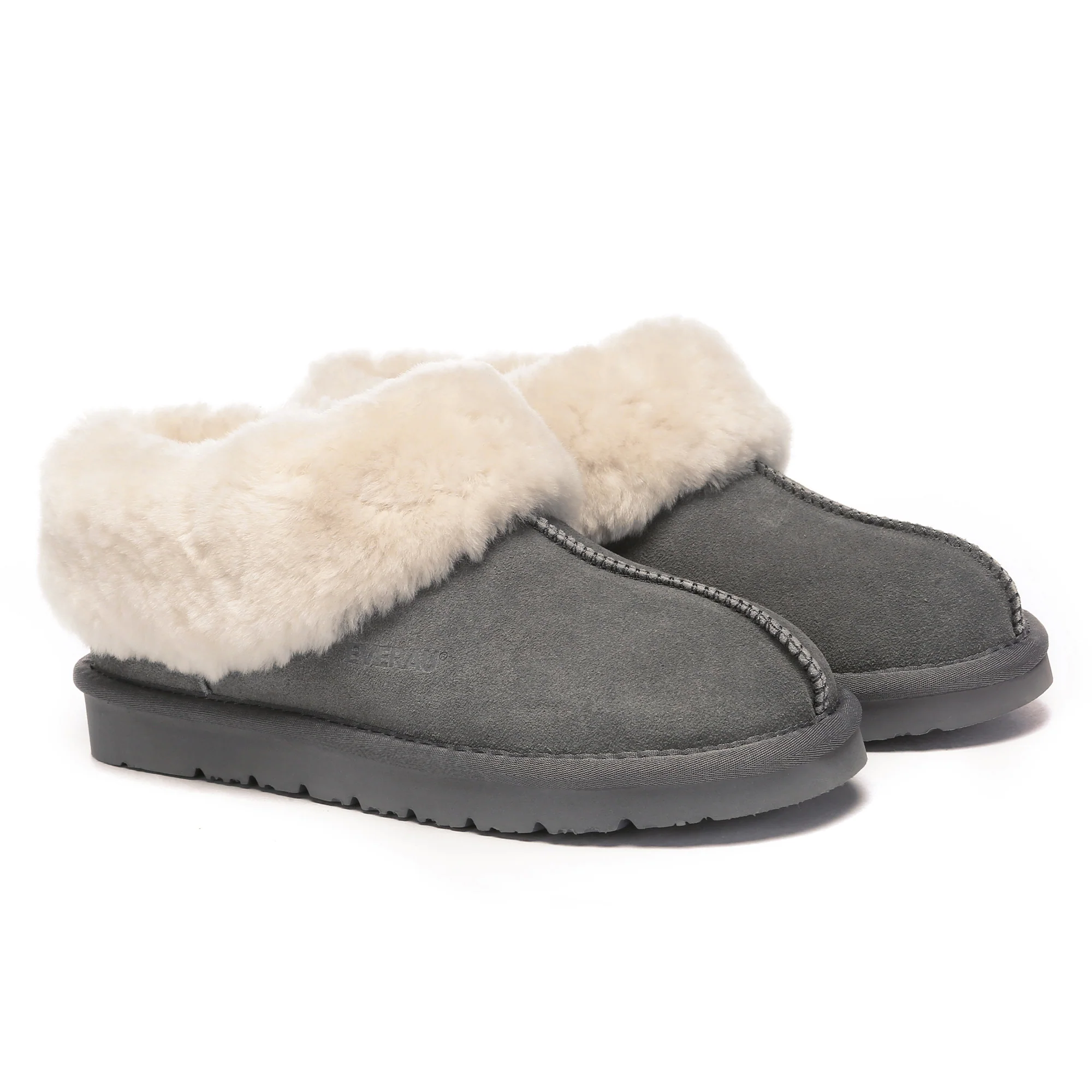 Homey Sheepskin Winter Slippers - Image 9