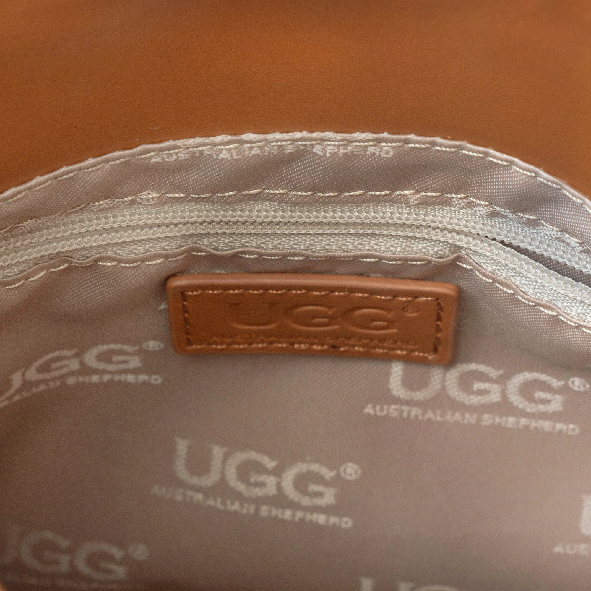 Kenny Fluffy Adjustable Strap UGG Backpack - Image 10