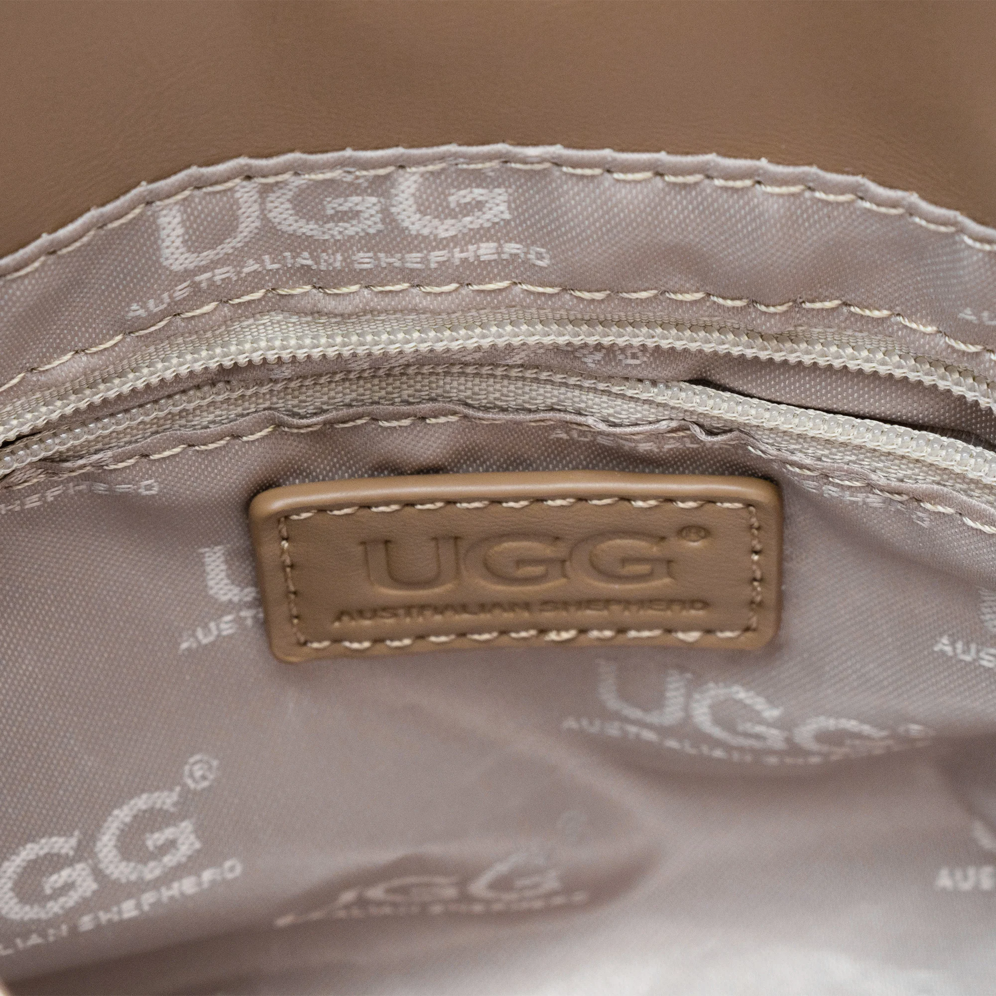 Kenny Fluffy Adjustable Strap UGG Backpack - Image 5