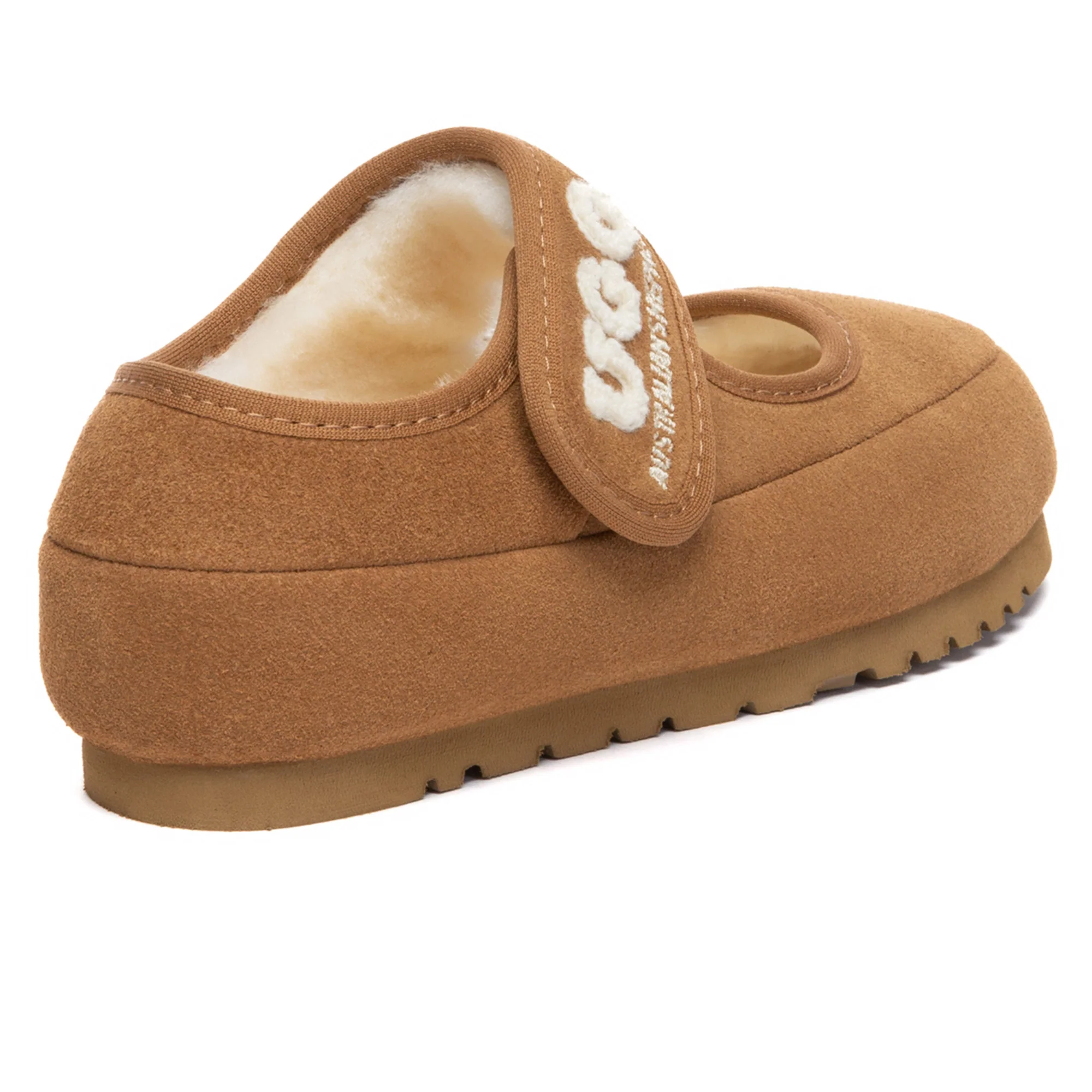 Kids Adjustable Strap Mary Jane UGG Slippers - Image 3