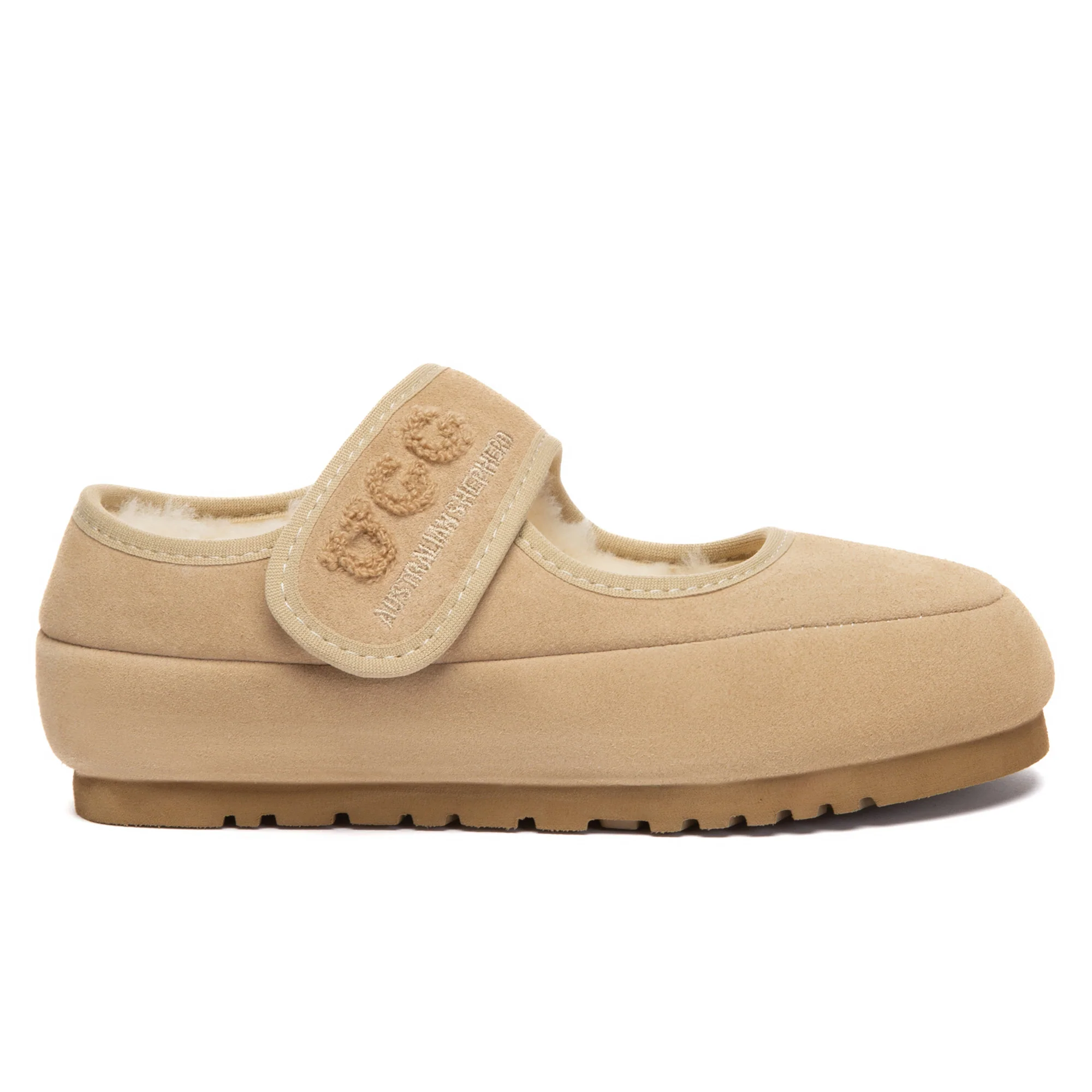 Kids Adjustable Strap Mary Jane UGG Slippers - Image 6
